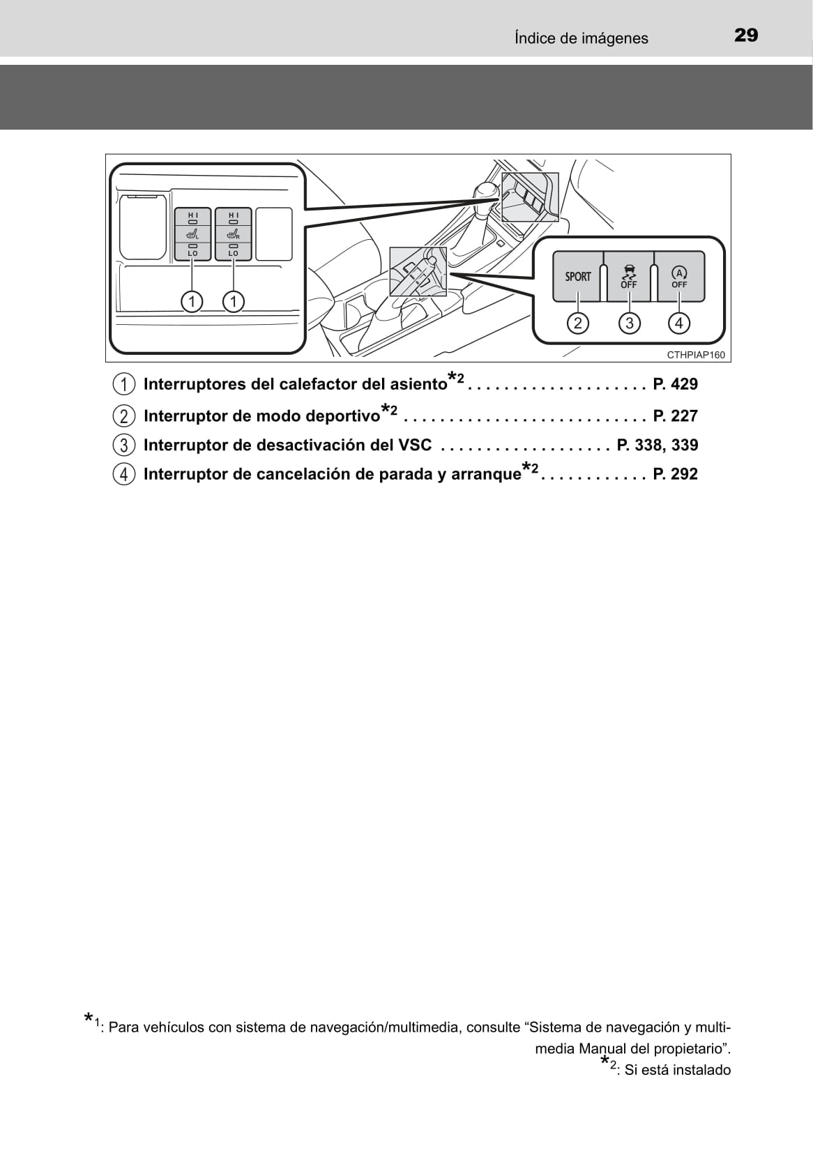 2016-2017 Toyota Auris Touring Sports Bedienungsanleitung | Spanisch