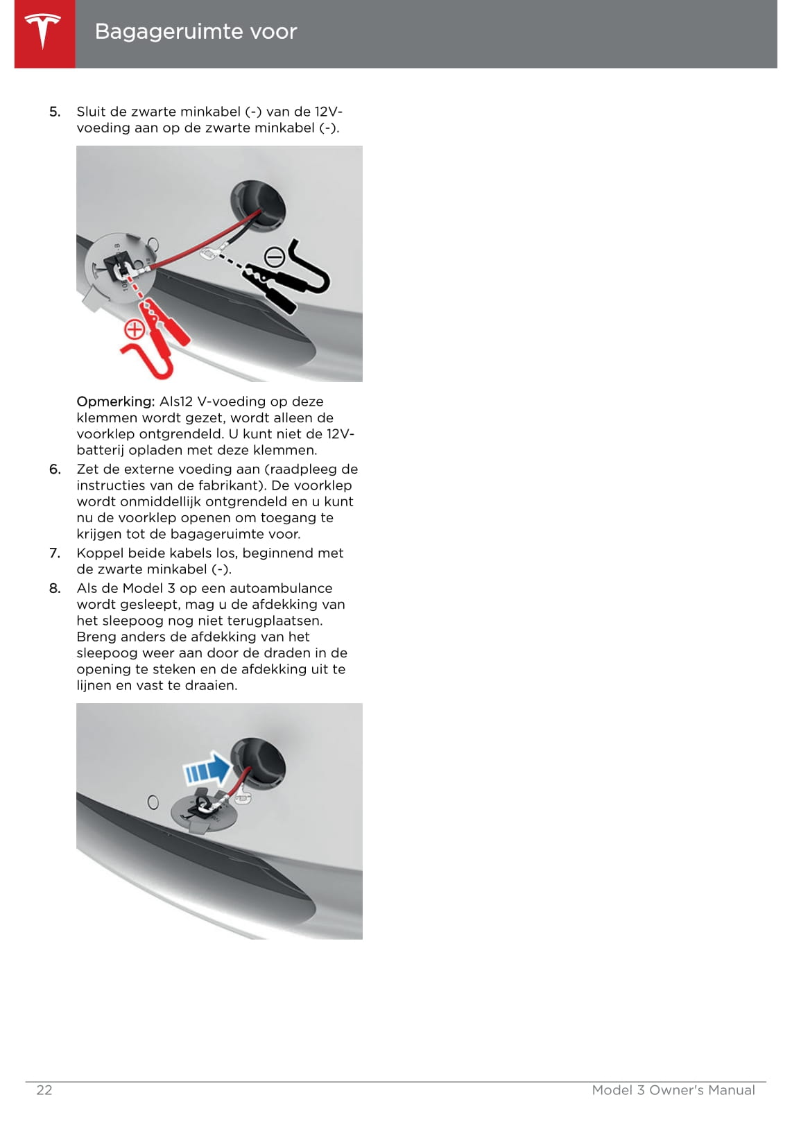 2019 Tesla Model 3 Owner's Manual | Dutch