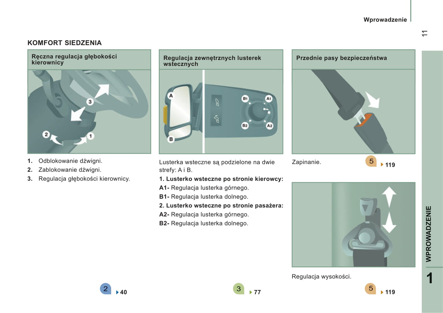 2012-2013 Citroën Jumper Owner's Manual | Polish
