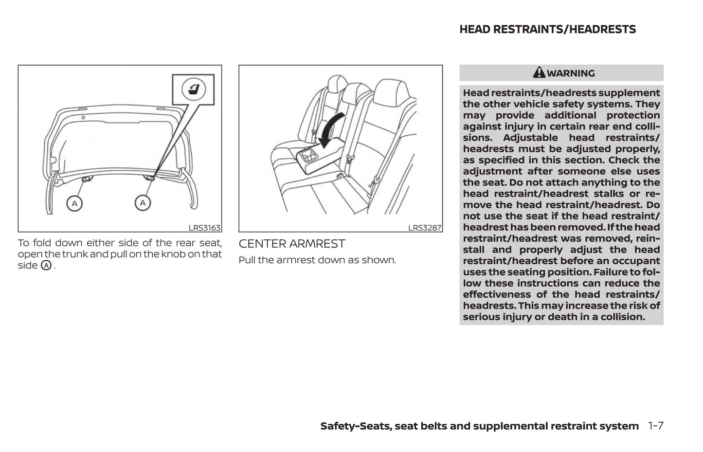 2021 Nissan Altima Sedan Owner's Manual | English
