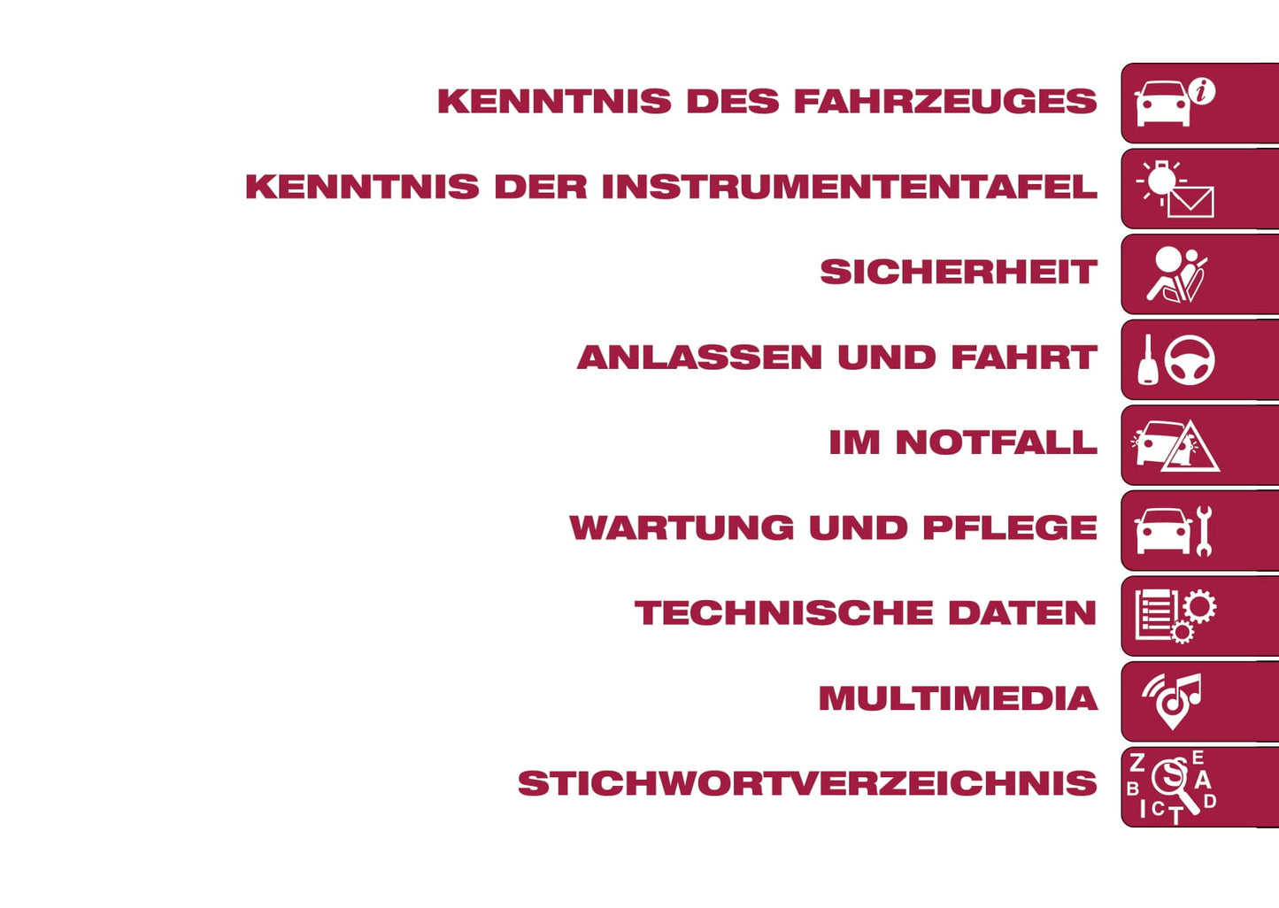 2017-2018 Fiat Tipo Bedienungsanleitung | Deutsch