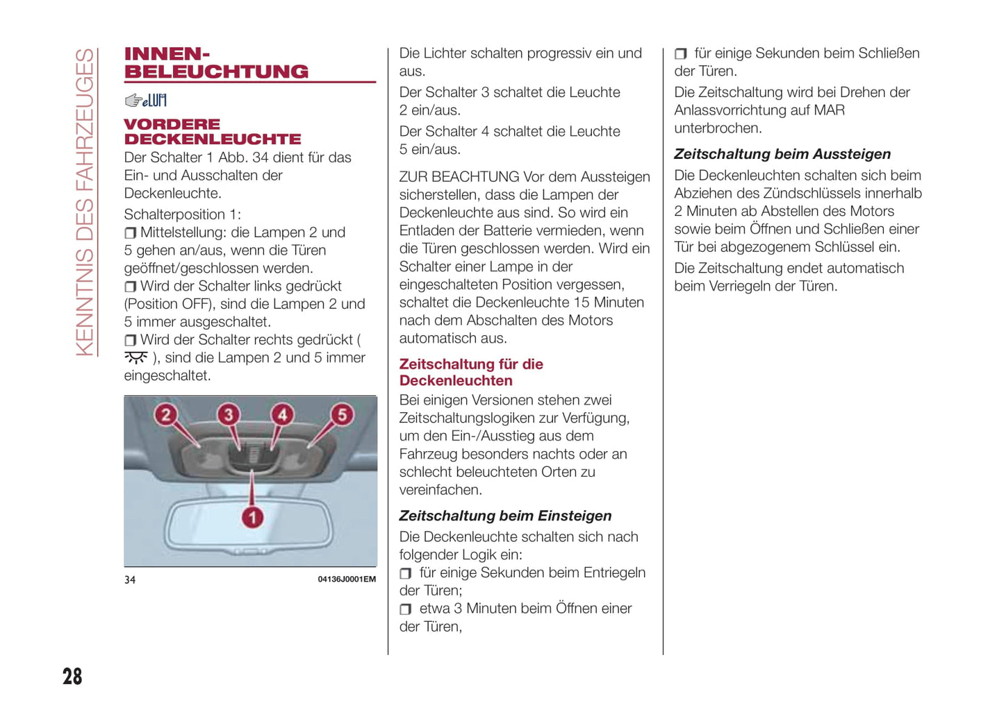 2017-2018 Fiat Tipo Bedienungsanleitung | Deutsch