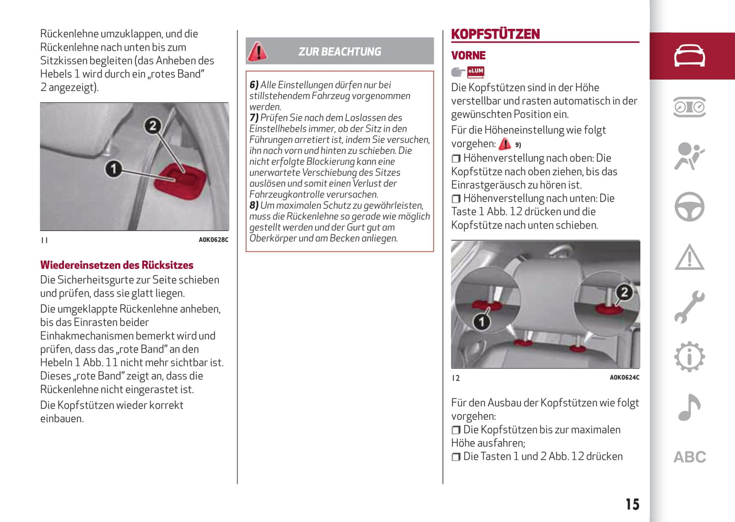 2014-2016 Alfa Romeo Giulietta Gebruikershandleiding | Duits