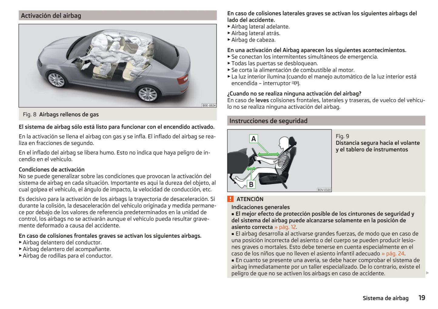 2013-2017 Skoda Octavia Manuel du propriétaire | Espagnol