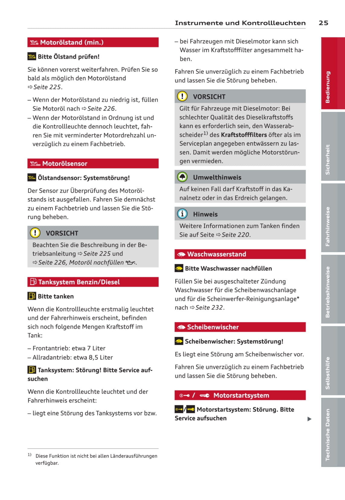 2013-2016 Audi A3/S3 Manuel du propriétaire | Allemand