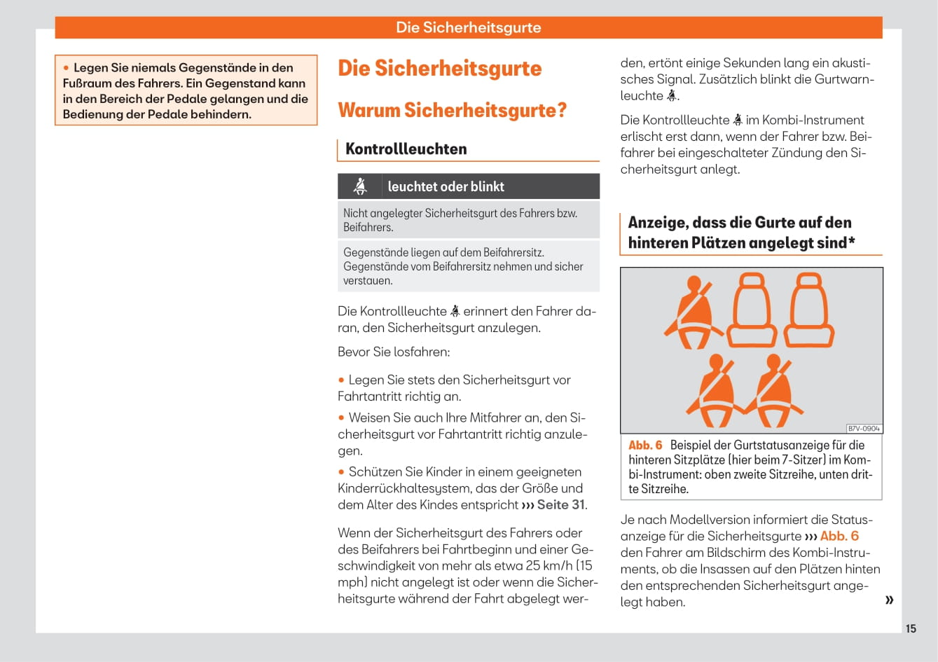 2015-2019 Seat Alhambra Gebruikershandleiding | Duits
