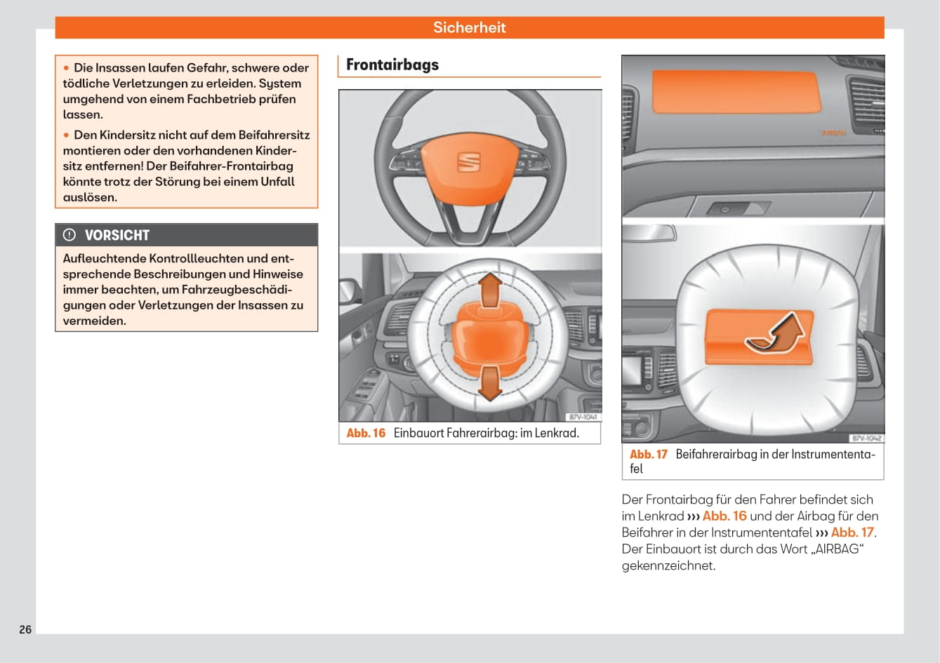 2015-2019 Seat Alhambra Gebruikershandleiding | Duits