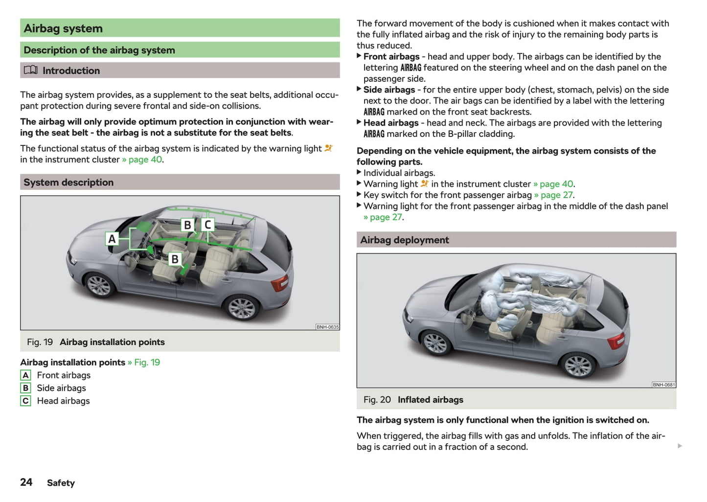 2017-2019 Skoda Rapid Spaceback Manuel du propriétaire | Anglais