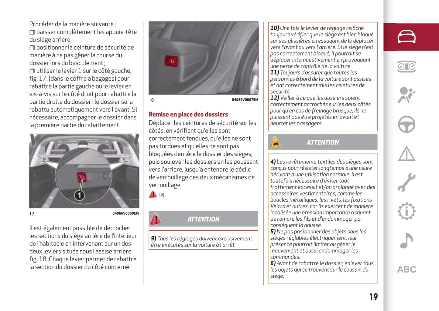 2017-2020 Alfa Romeo Stelvio Manuel du propriétaire | Français
