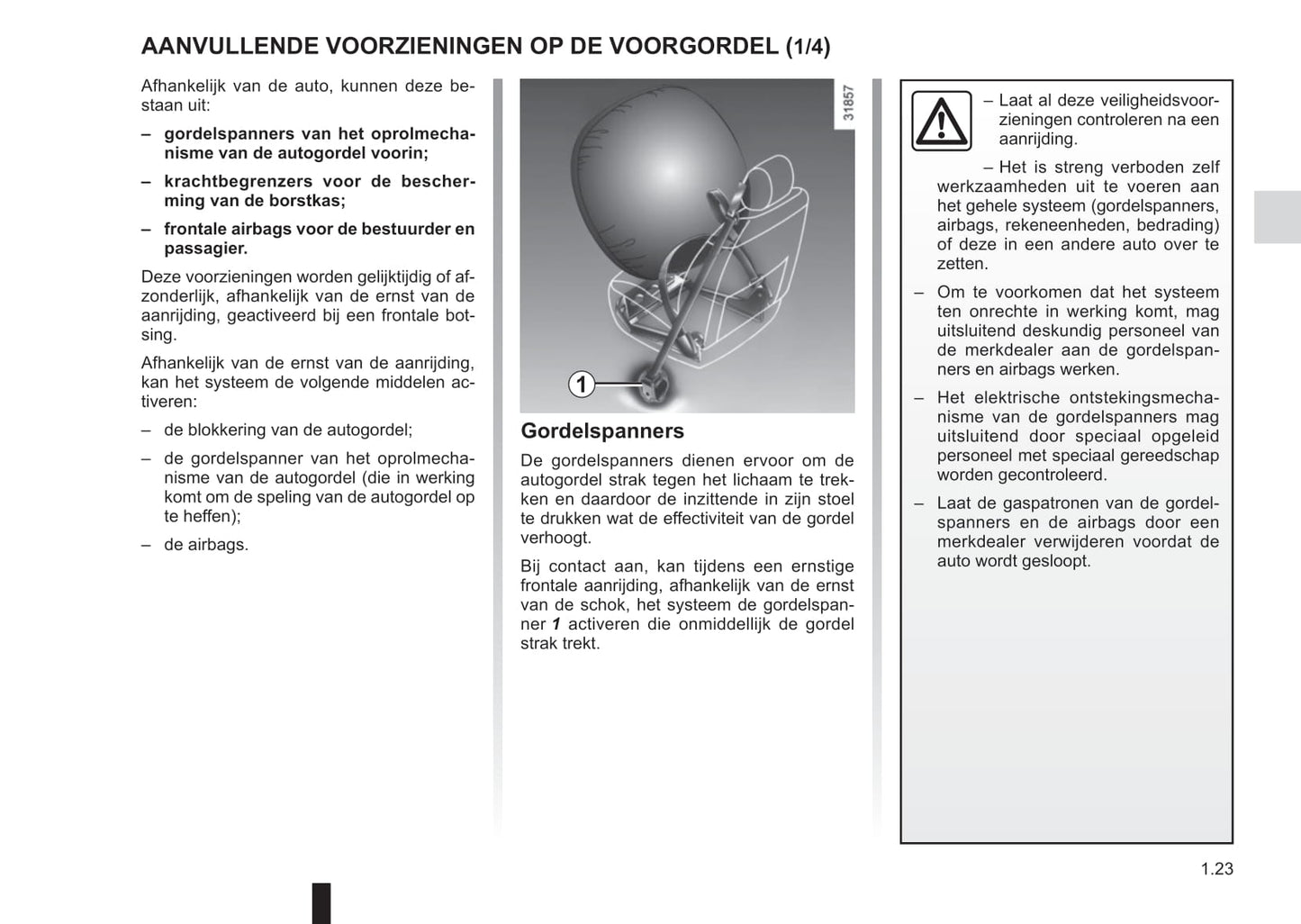 2017-2019 Renault Captur Owner's Manual | Dutch