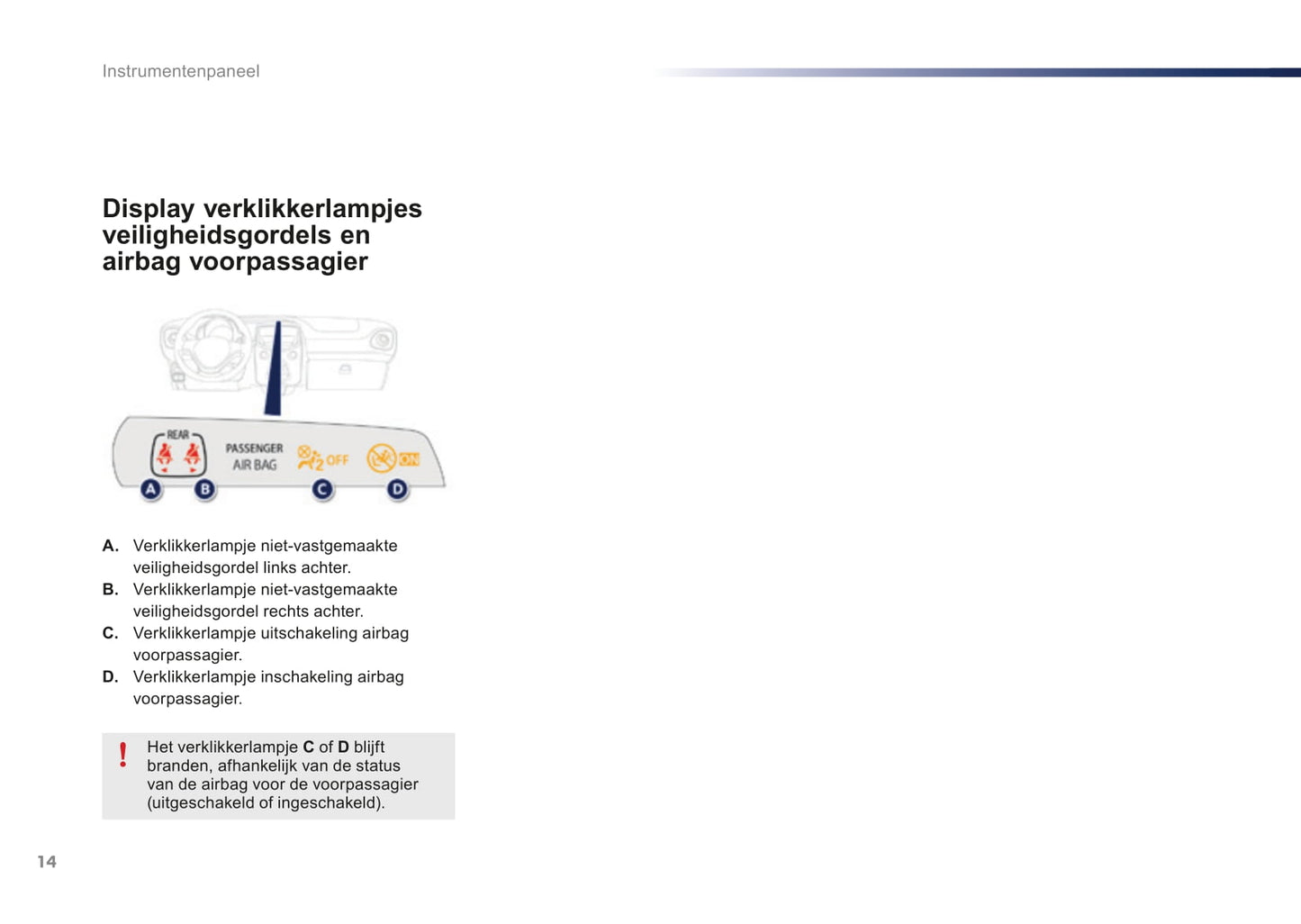 2016-2018 Peugeot 108 Bedienungsanleitung | Niederländisch