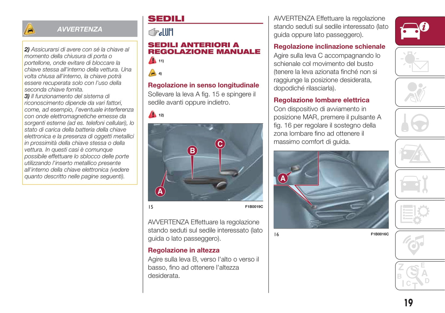 2015-2018 Fiat 500X Libertto Manuel du propriétaire | Italien