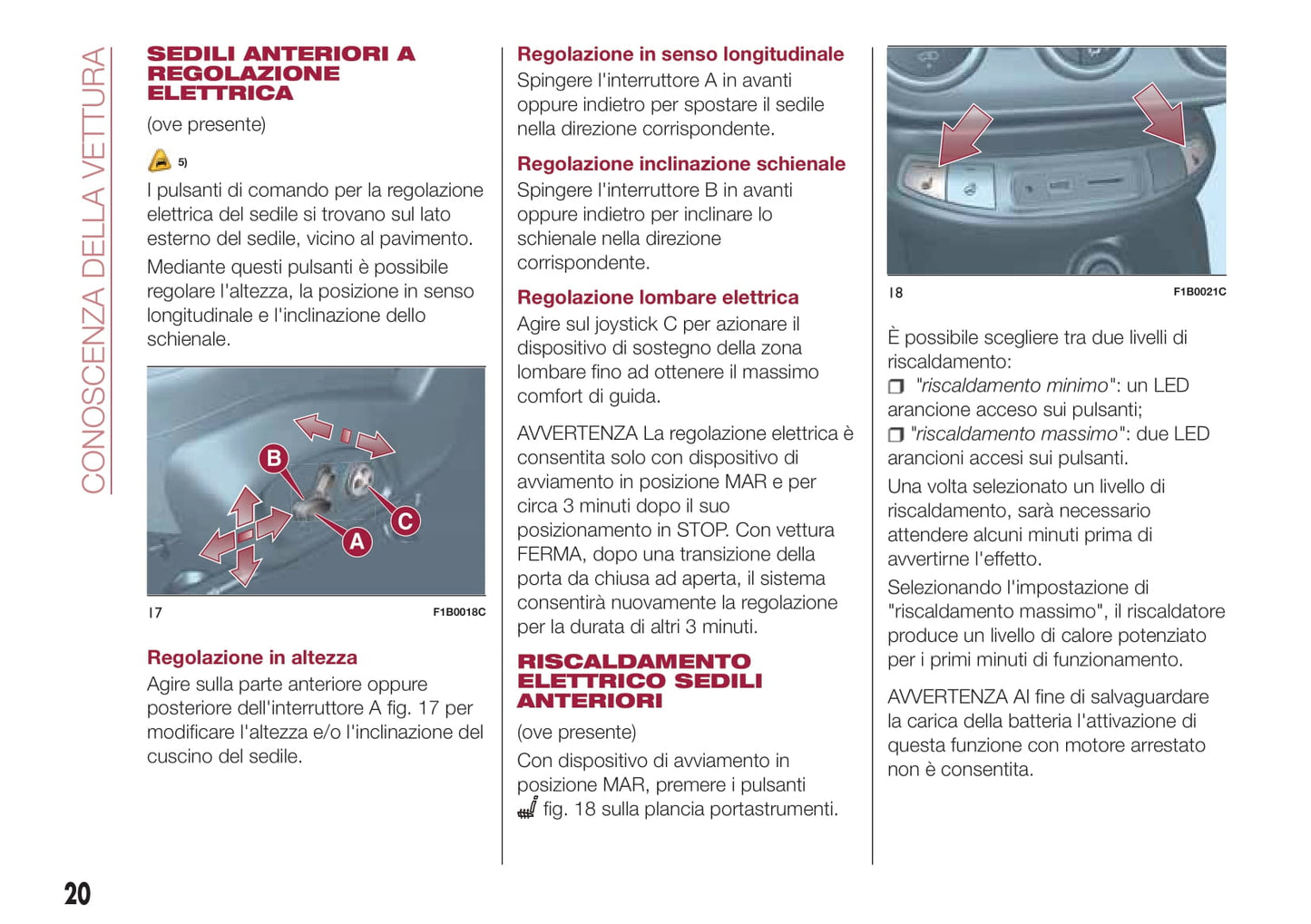 2015-2018 Fiat 500X Libertto Manuel du propriétaire | Italien