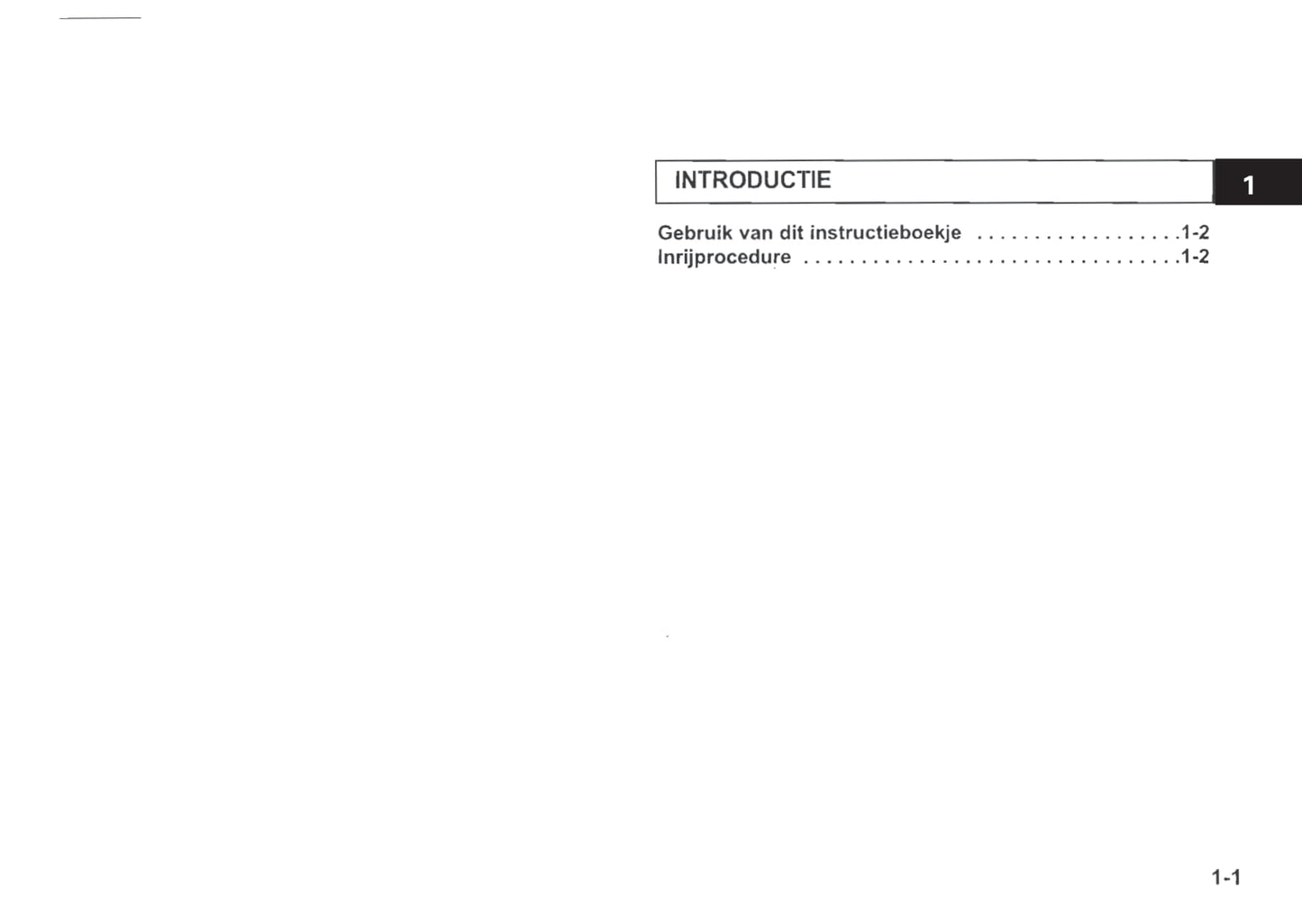 2002-2003 Kia Rio Owner's Manual | Dutch