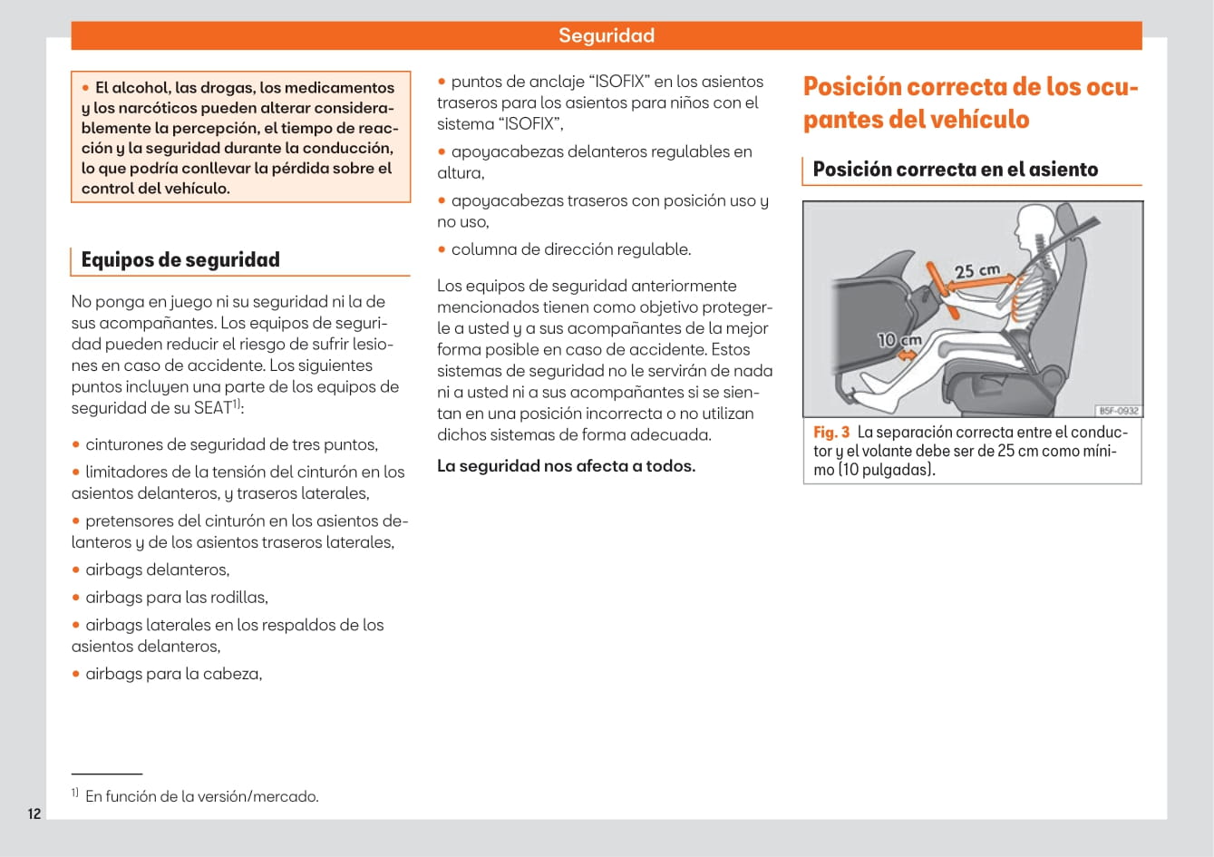 2016-2020 Seat Ateca Manuel du propriétaire | Espagnol