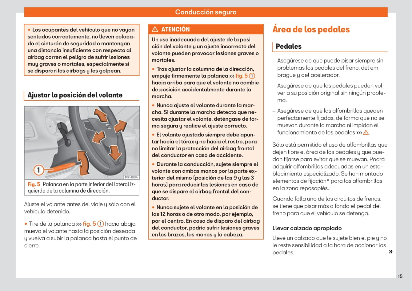 2016-2020 Seat Ateca Manuel du propriétaire | Espagnol