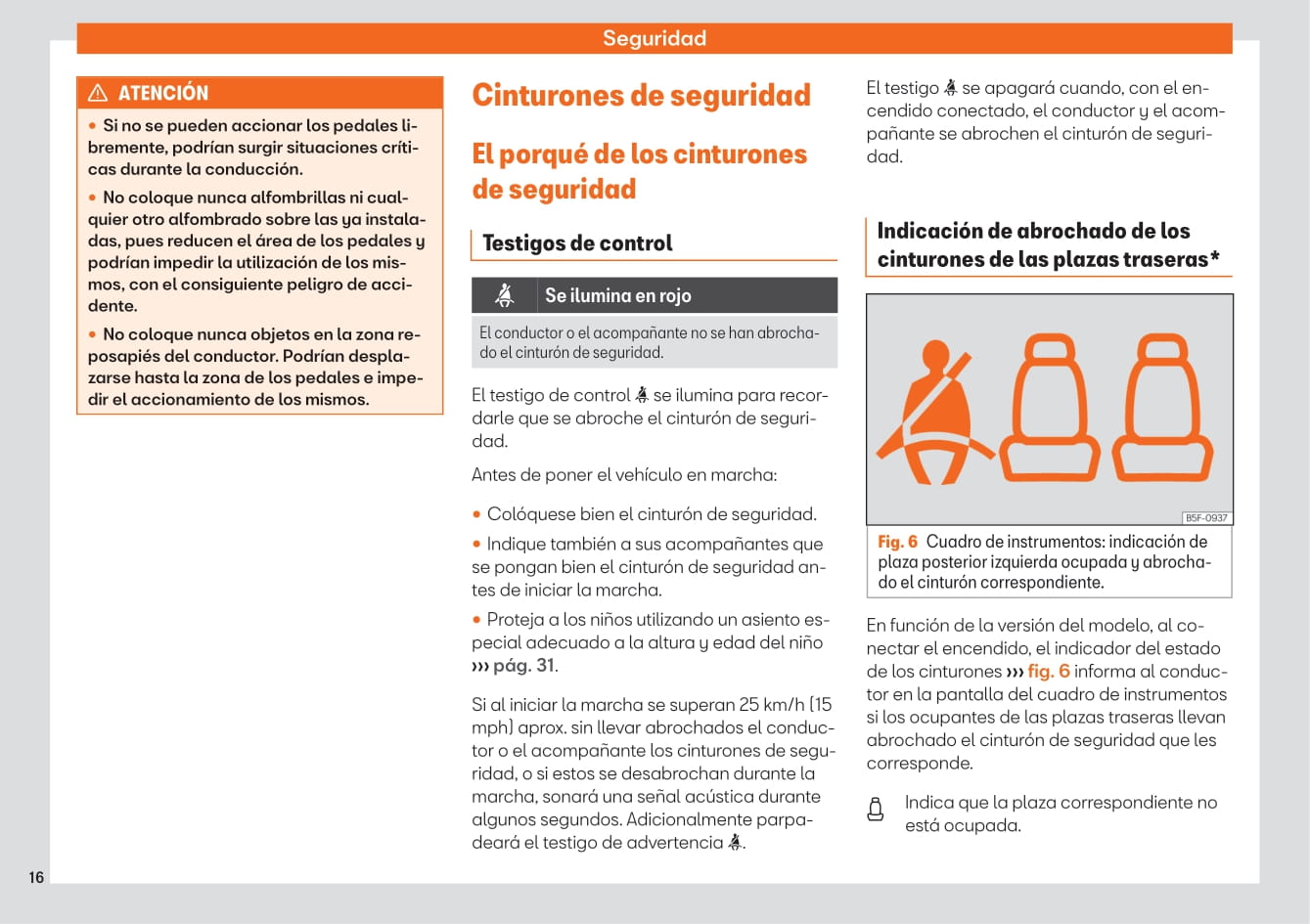 2016-2020 Seat Ateca Manuel du propriétaire | Espagnol