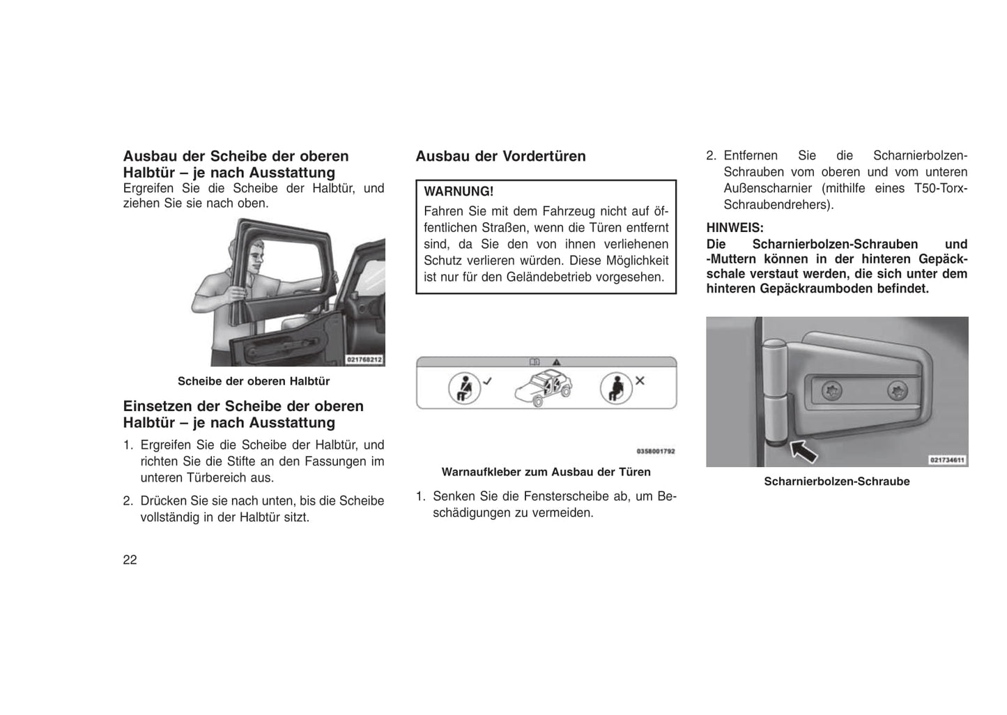 2015-2016 Jeep Wrangler Gebruikershandleiding | Duits