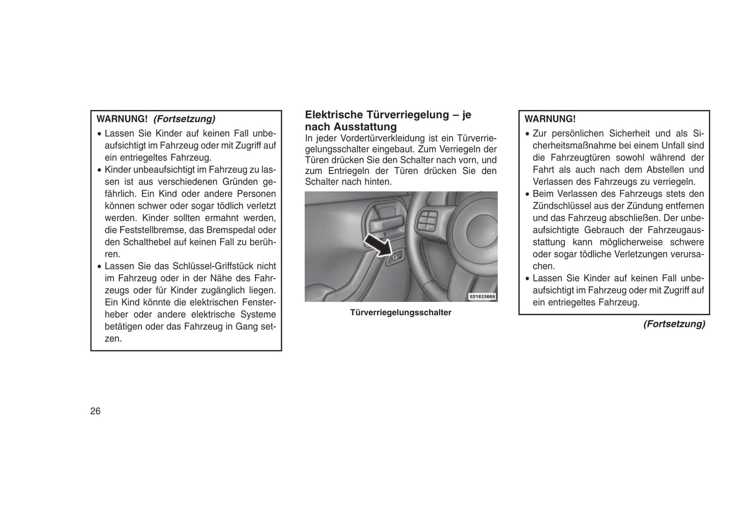 2015-2016 Jeep Wrangler Gebruikershandleiding | Duits