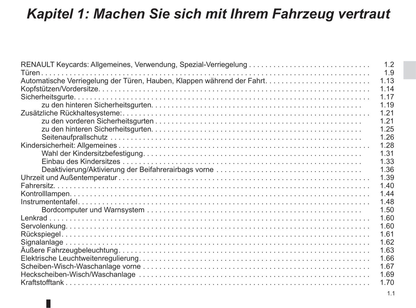 2014-2015 Renault Koleos Owner's Manual | German