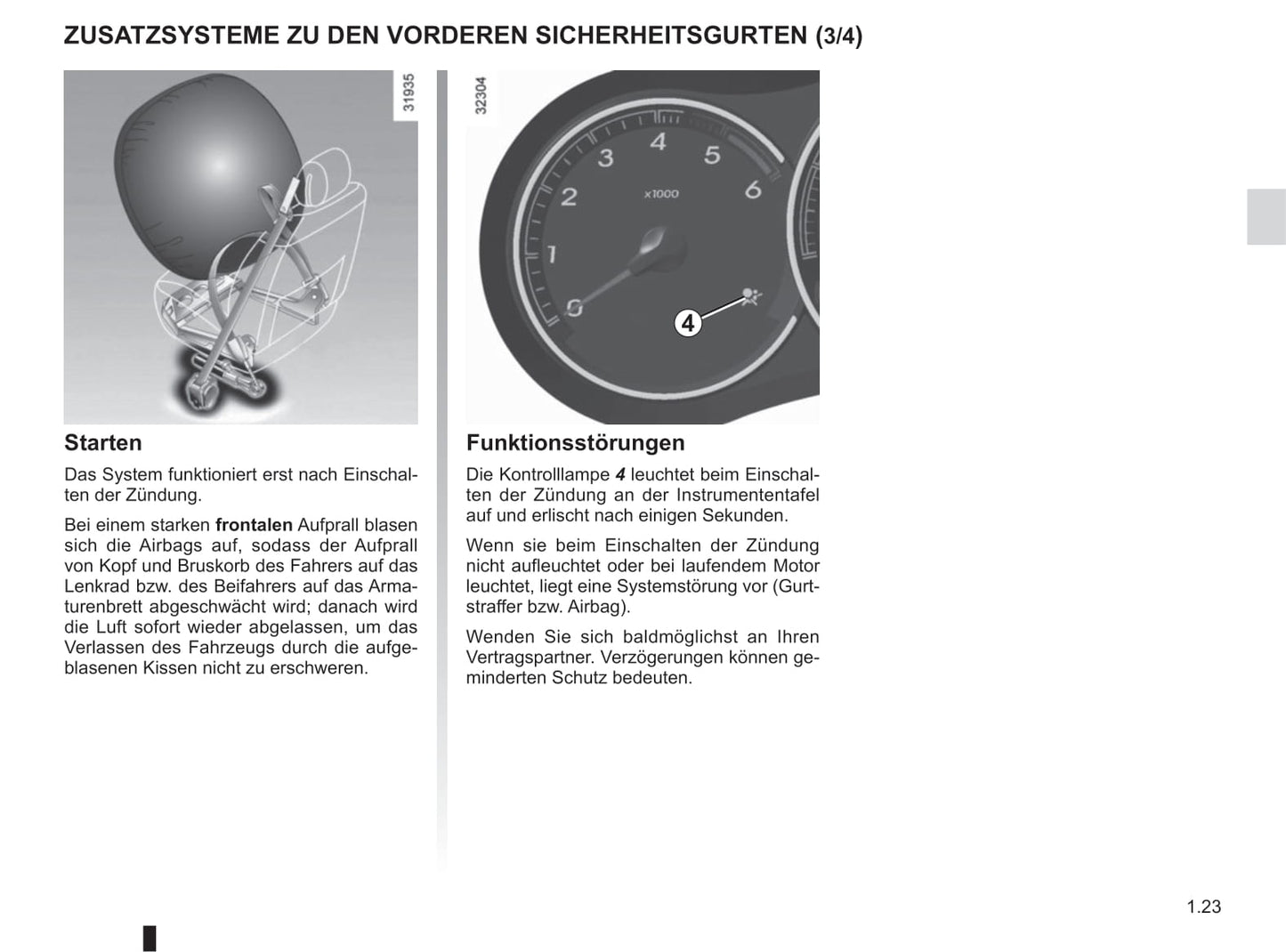 2014-2015 Renault Koleos Owner's Manual | German