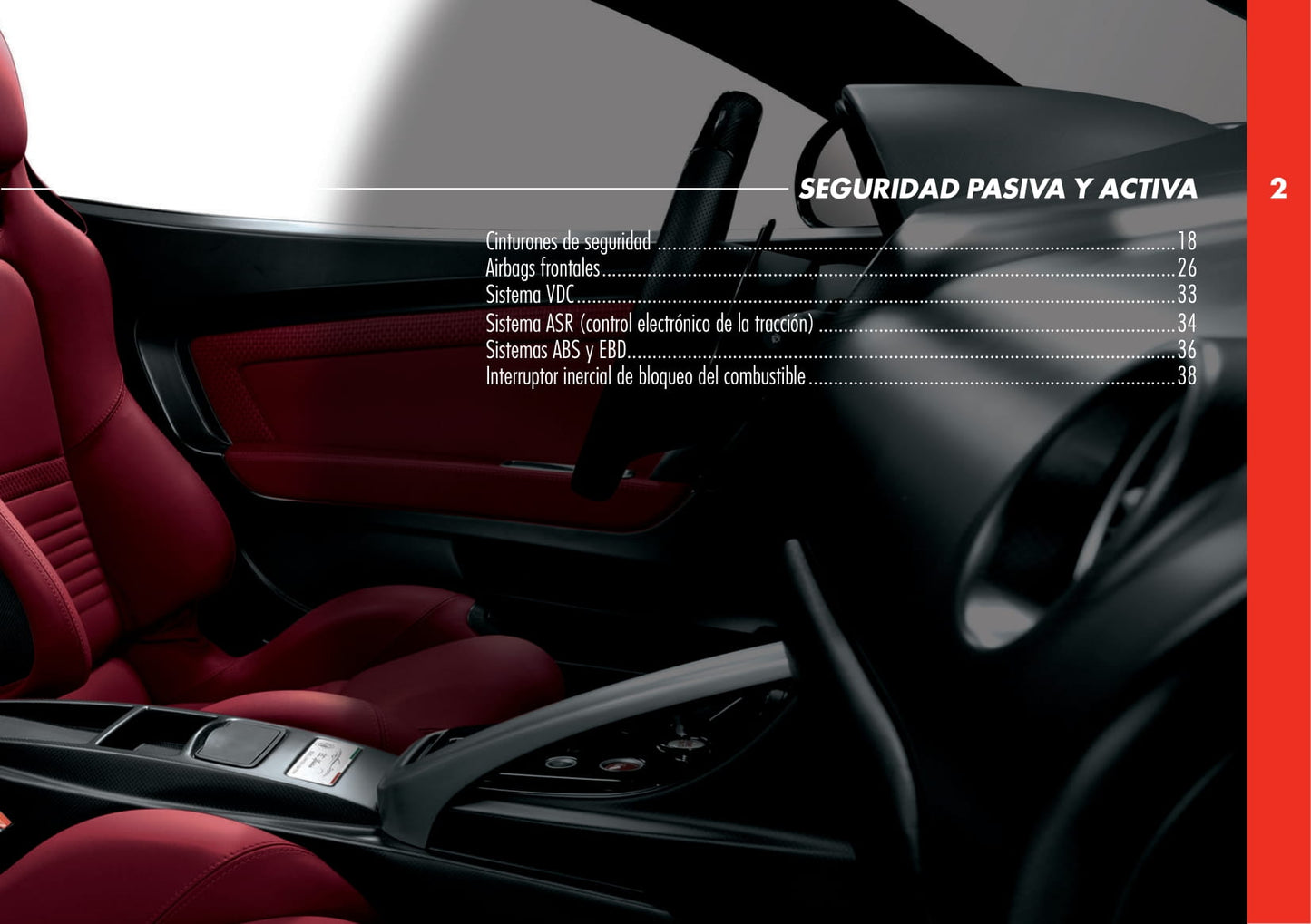 2010 Alfa Romeo 8C Manuel du propriétaire | Espagnol