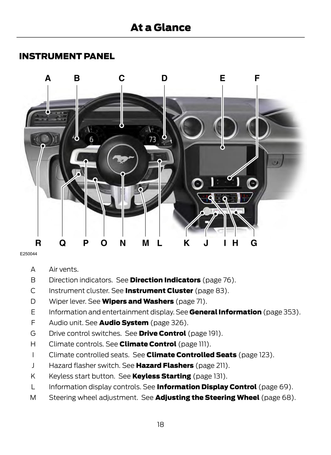 2020 Ford Mustang Gebruikershandleiding | Engels