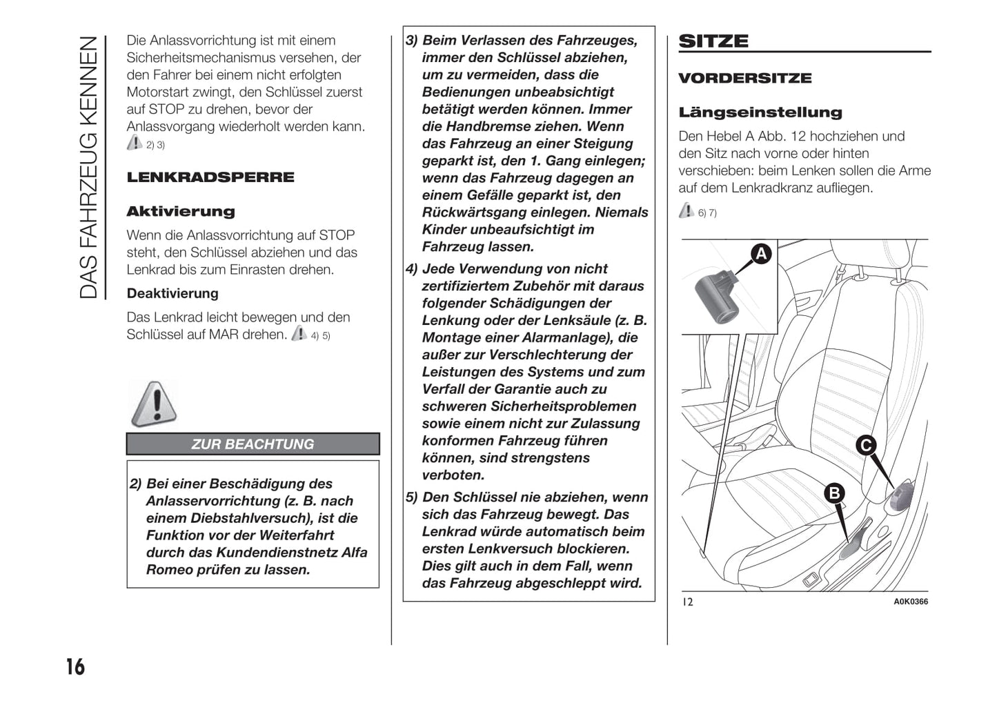 2012-2014 Alfa Romeo Giulietta Gebruikershandleiding | Duits