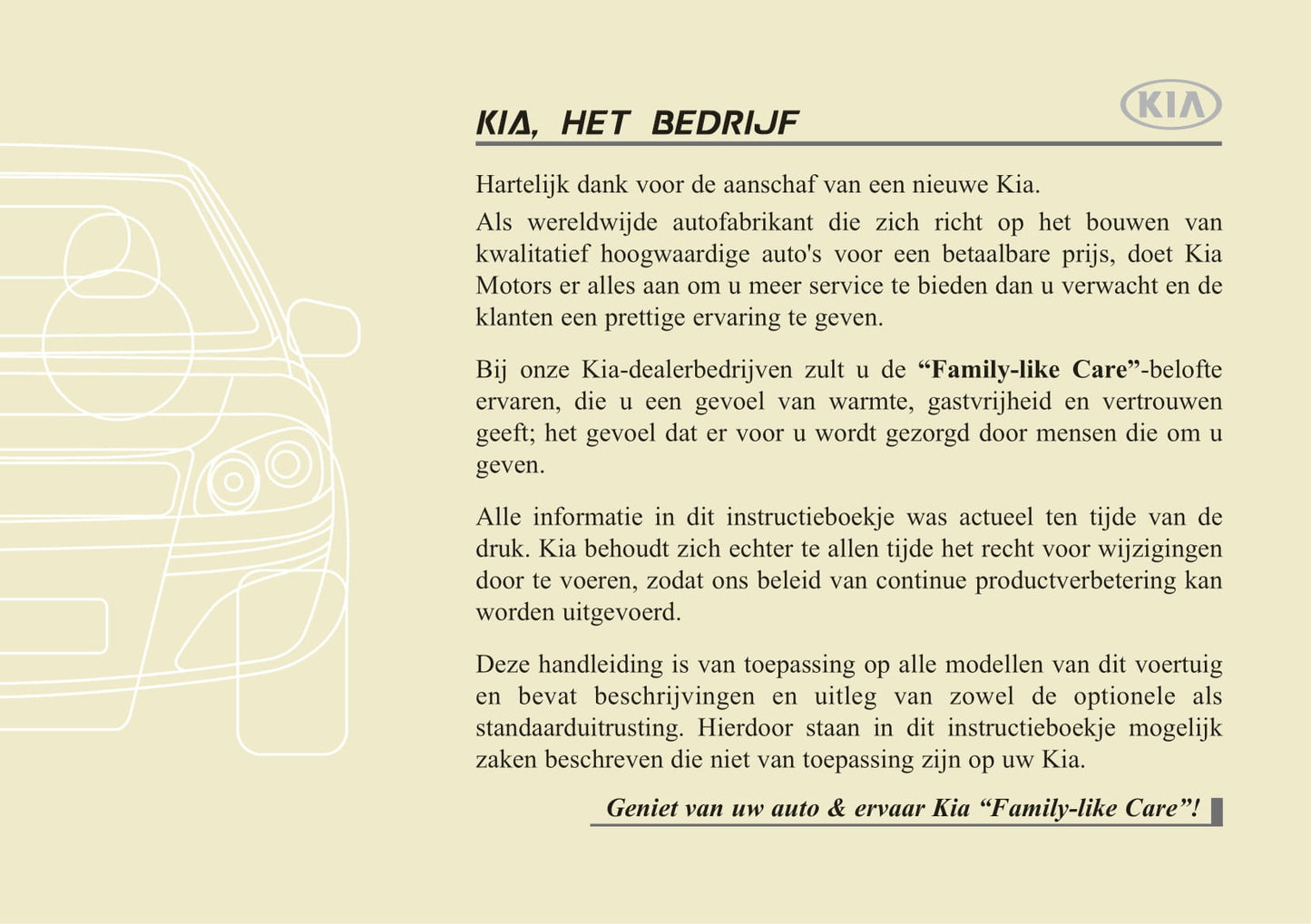 2015-2018 Kia Ceed Manuel du propriétaire | Néerlandais
