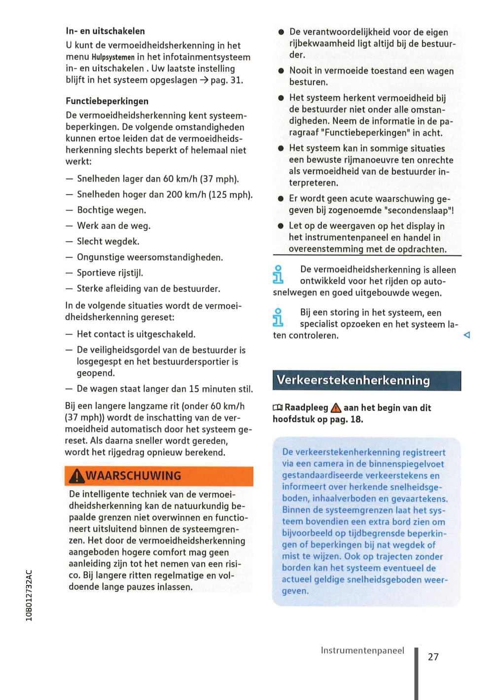 2020-2023 Volkswagen ID.3 Manuel du propriétaire | Néerlandais