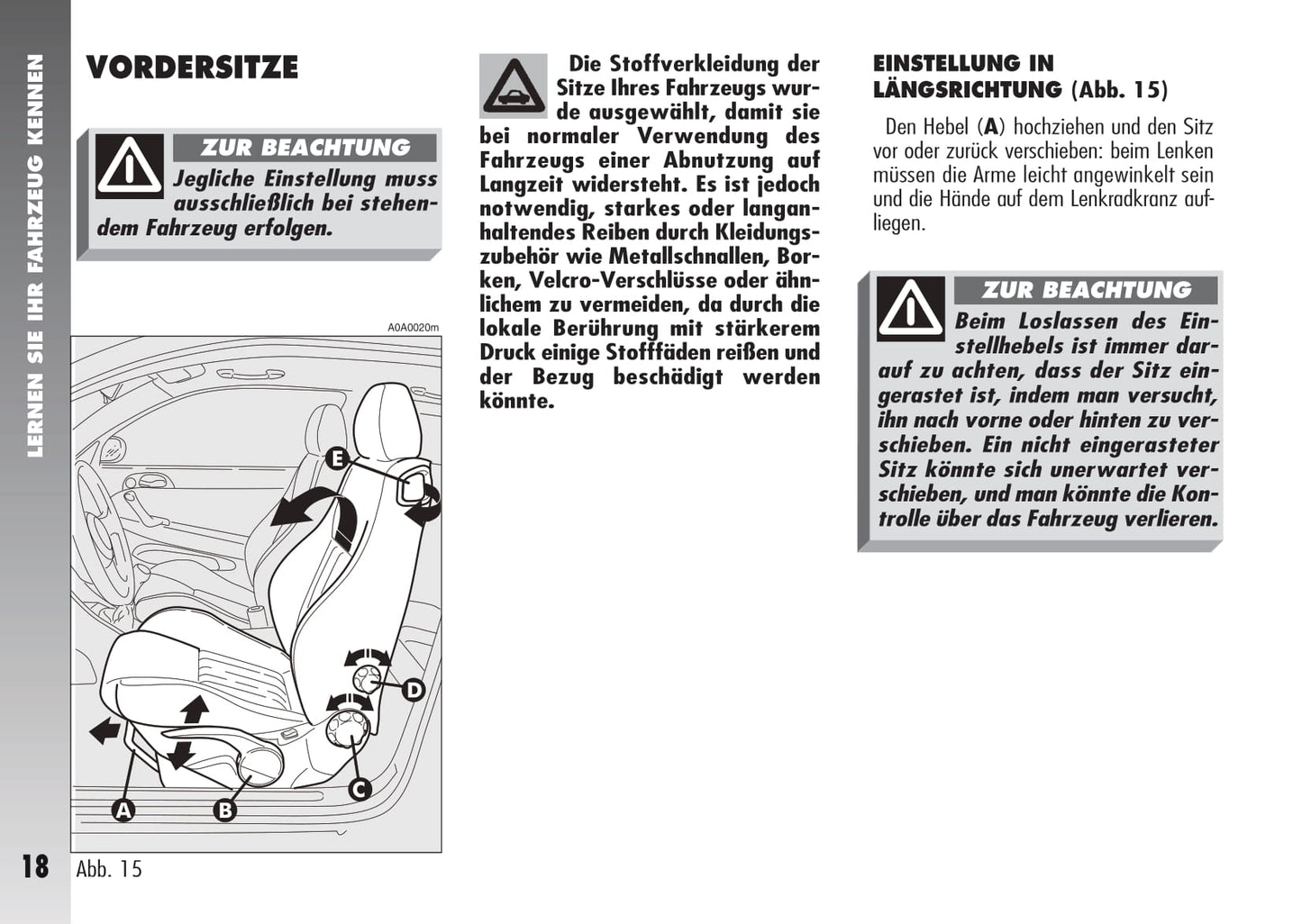 2007-2010 Alfa Romeo 147 Gebruikershandleiding | Duits