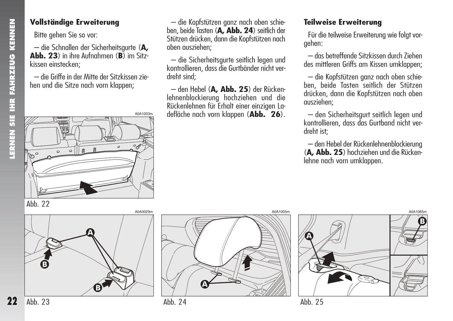 2007-2010 Alfa Romeo 147 Gebruikershandleiding | Duits