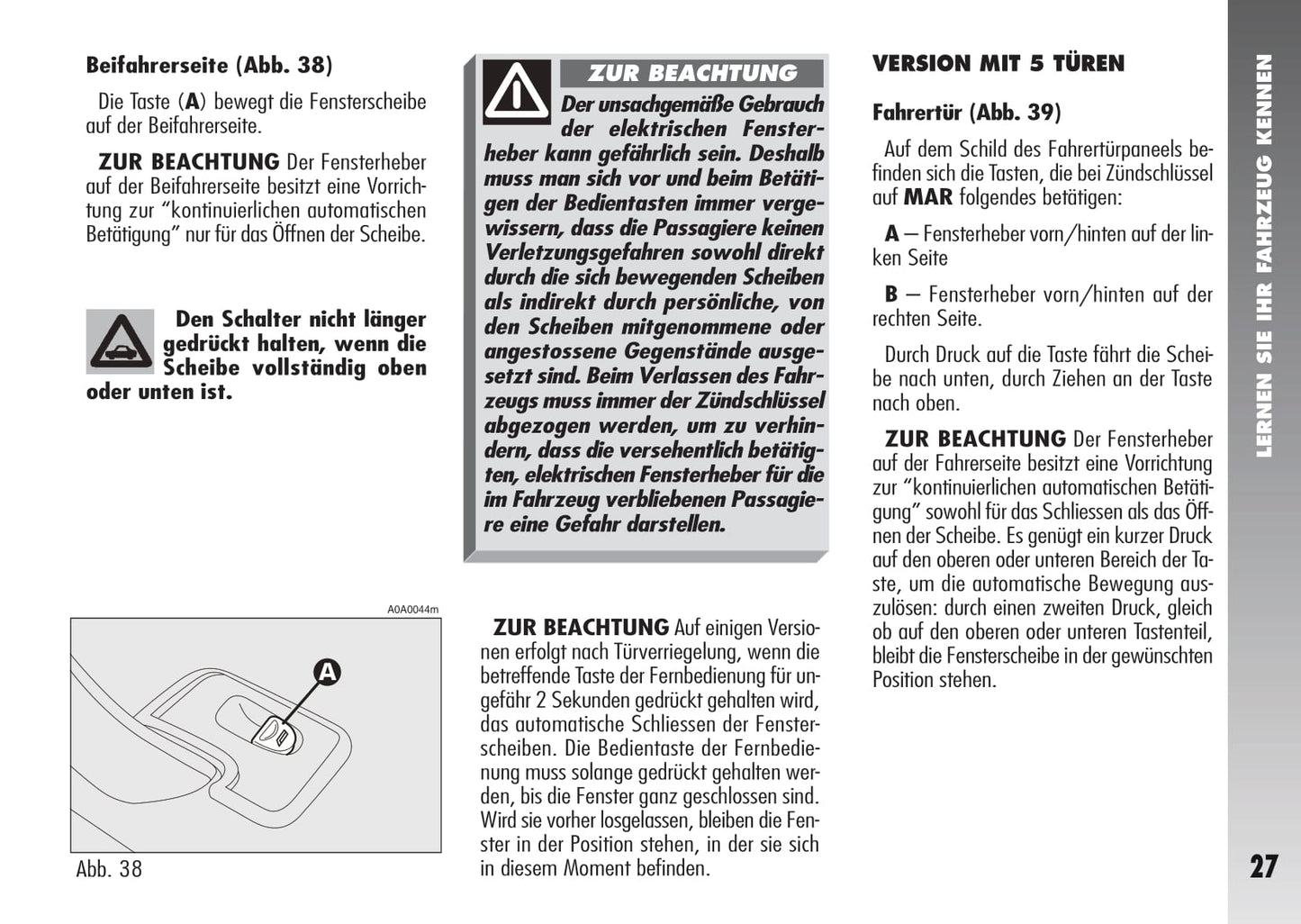 2007-2010 Alfa Romeo 147 Gebruikershandleiding | Duits