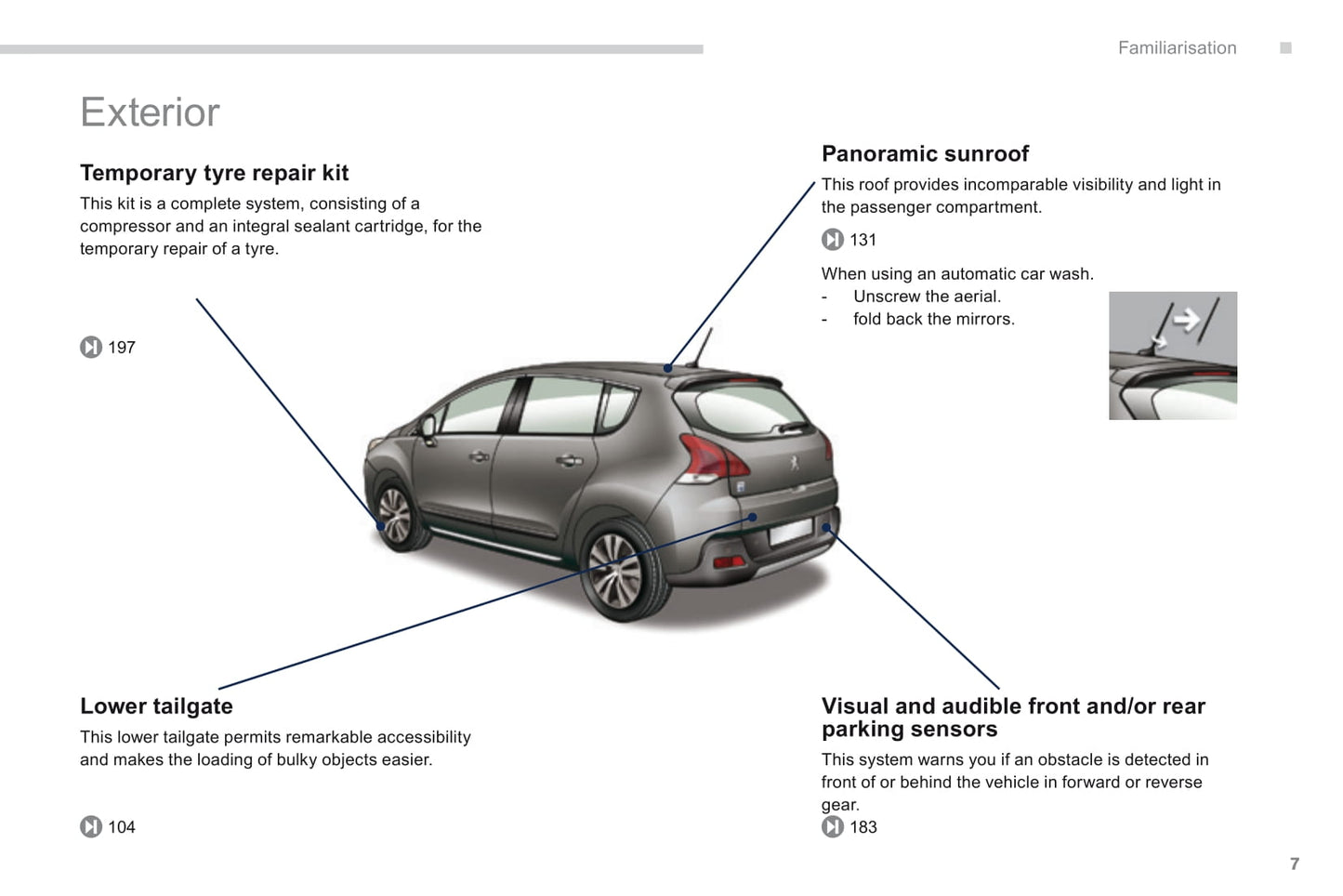 2013-2015 Peugeot 3008 HYbrid4 Bedienungsanleitung | Englisch