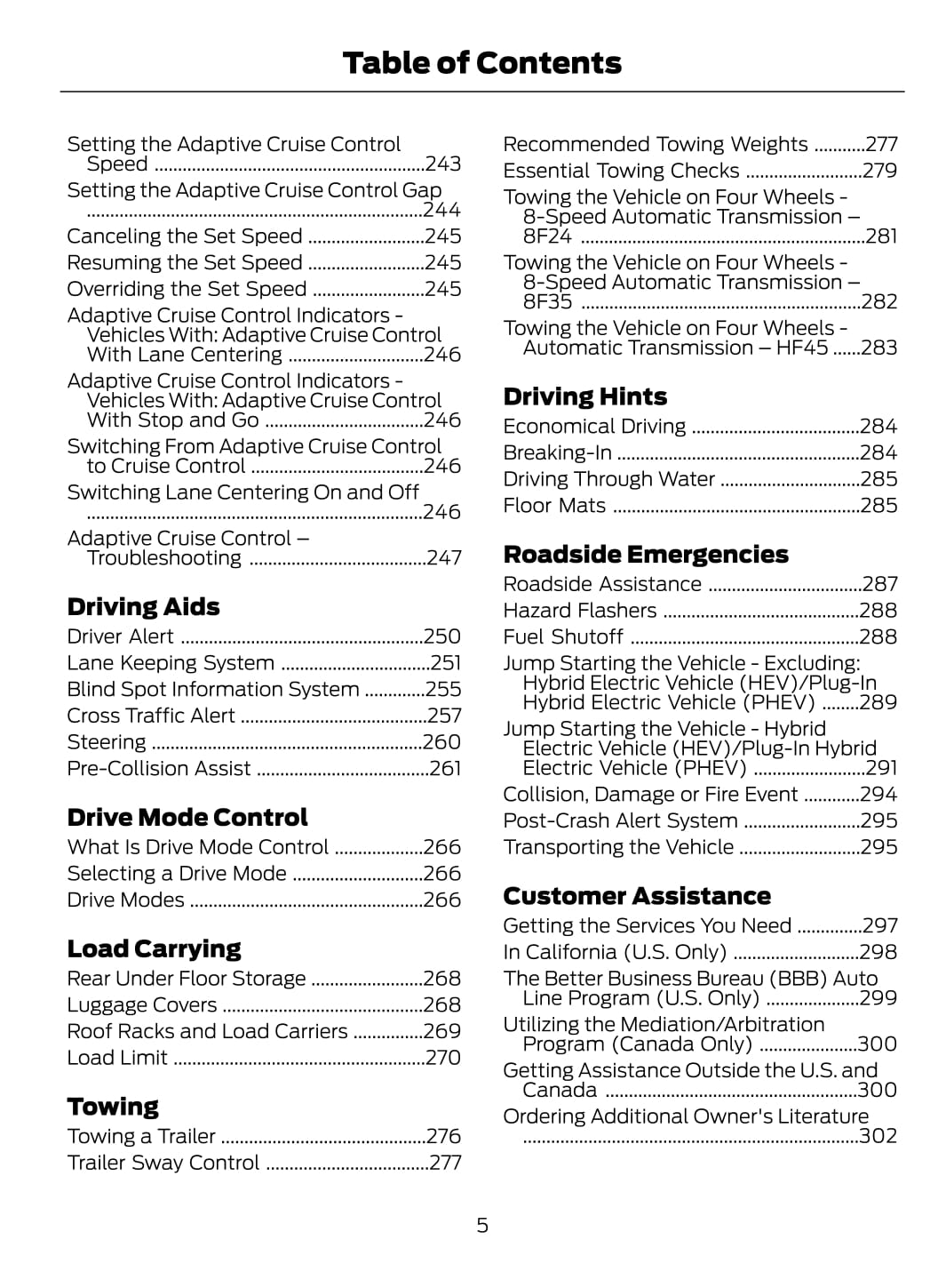 2020 Ford Escape Owner's Manual | English