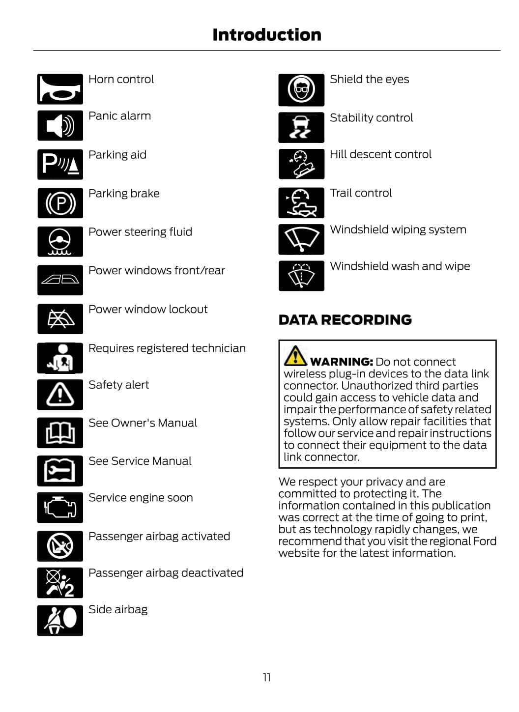 2020 Ford Escape Owner's Manual | English