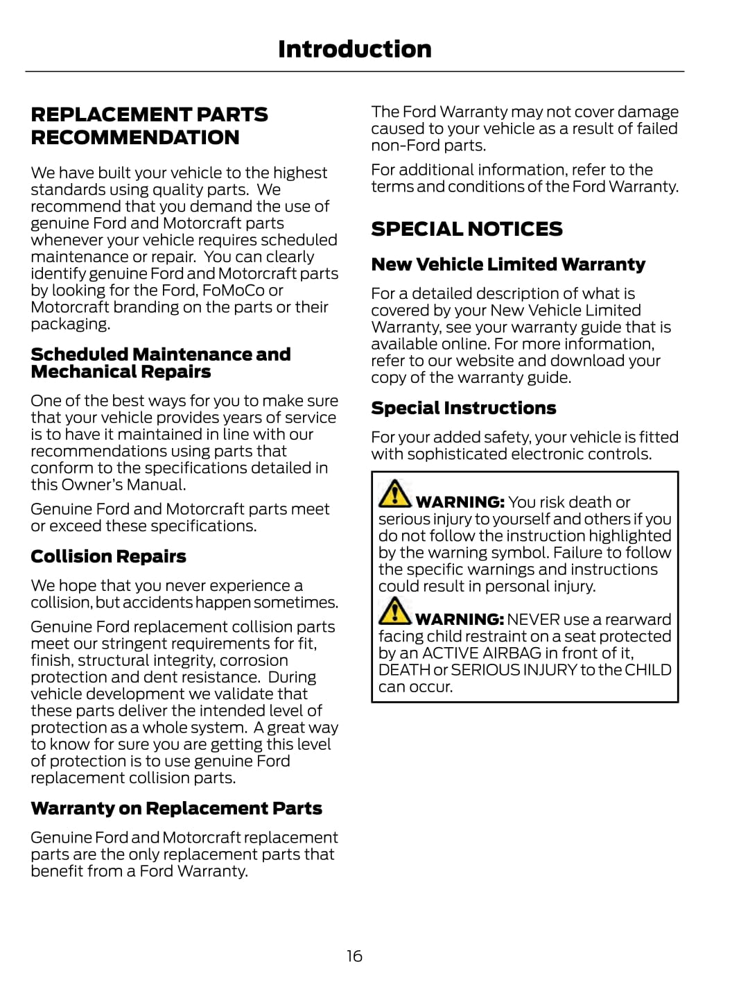 2020 Ford Escape Owner's Manual | English