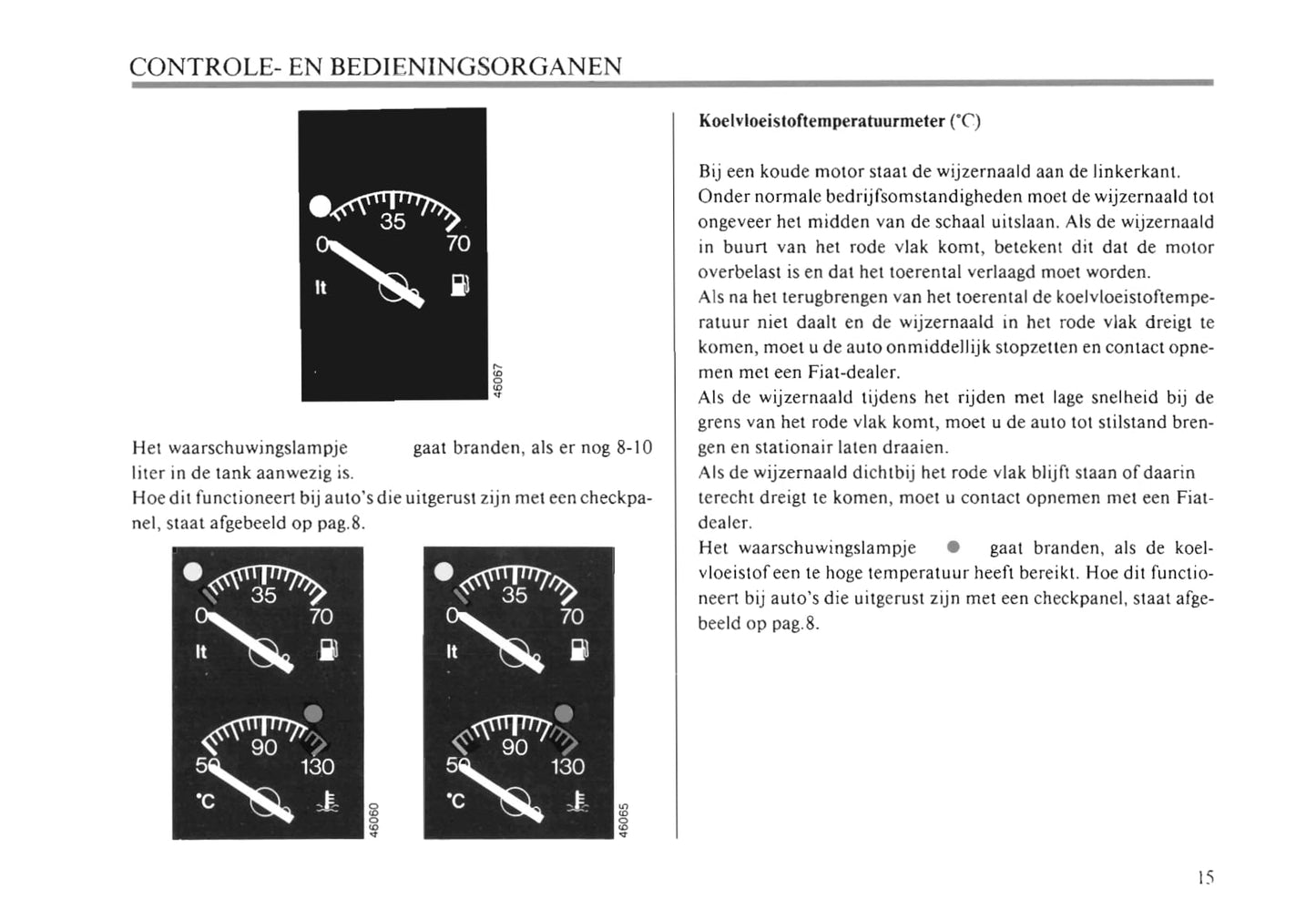 1990-1991 Fiat Croma Bedienungsanleitung | Niederländisch