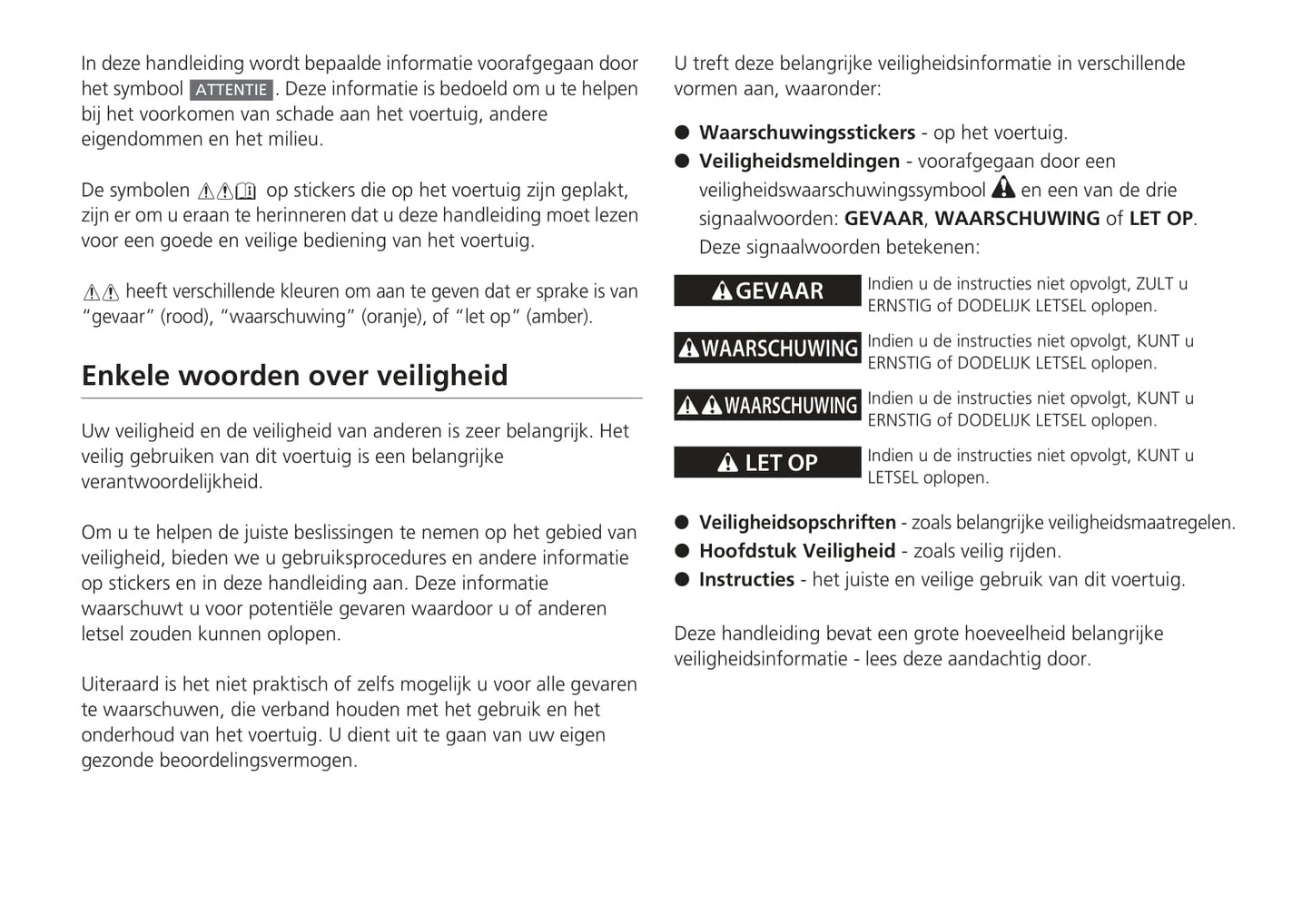 2015-2016 Honda HR-V Bedienungsanleitung | Niederländisch