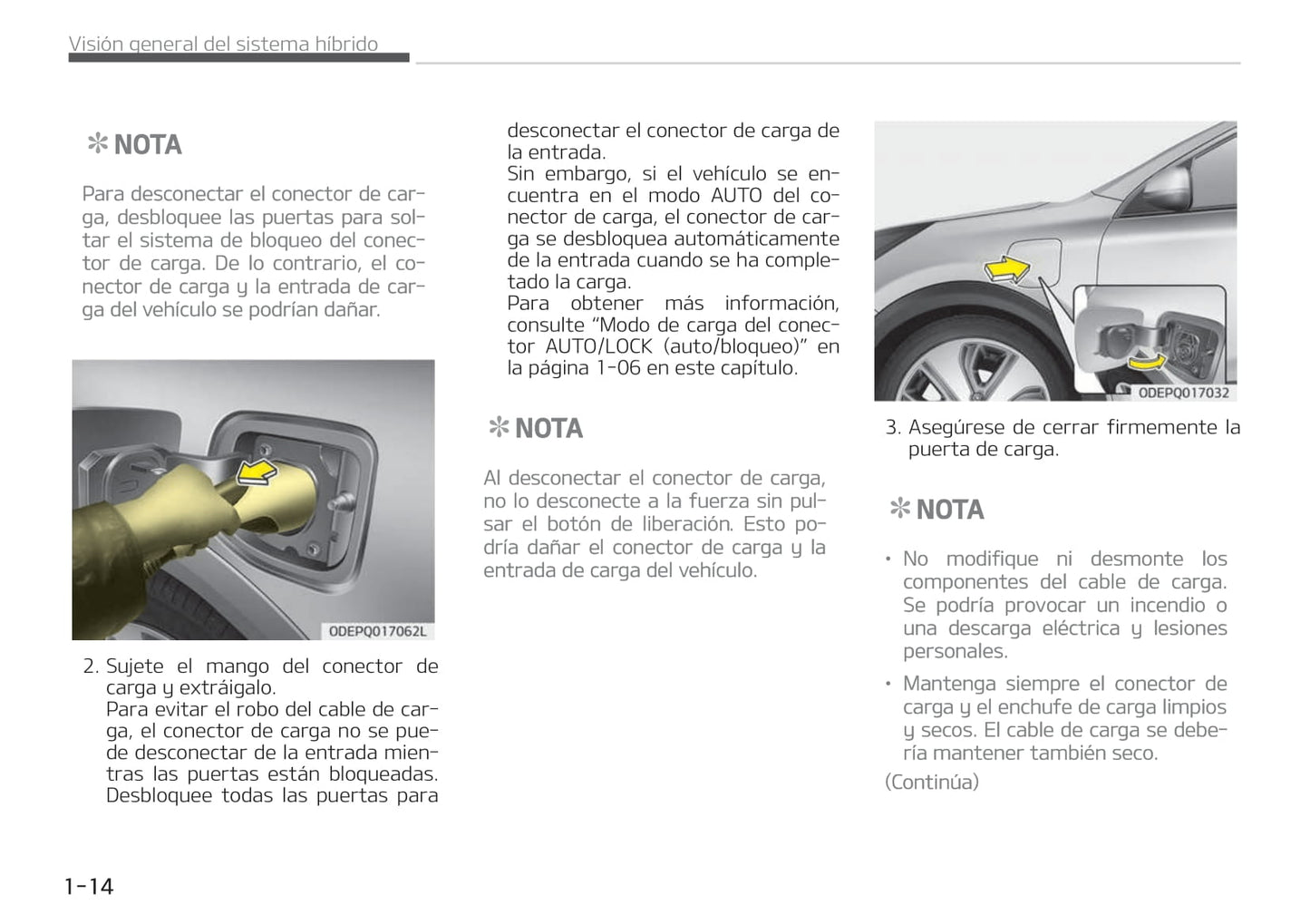 2016-2019 Kia Niro Manuel du propriétaire | Espagnol