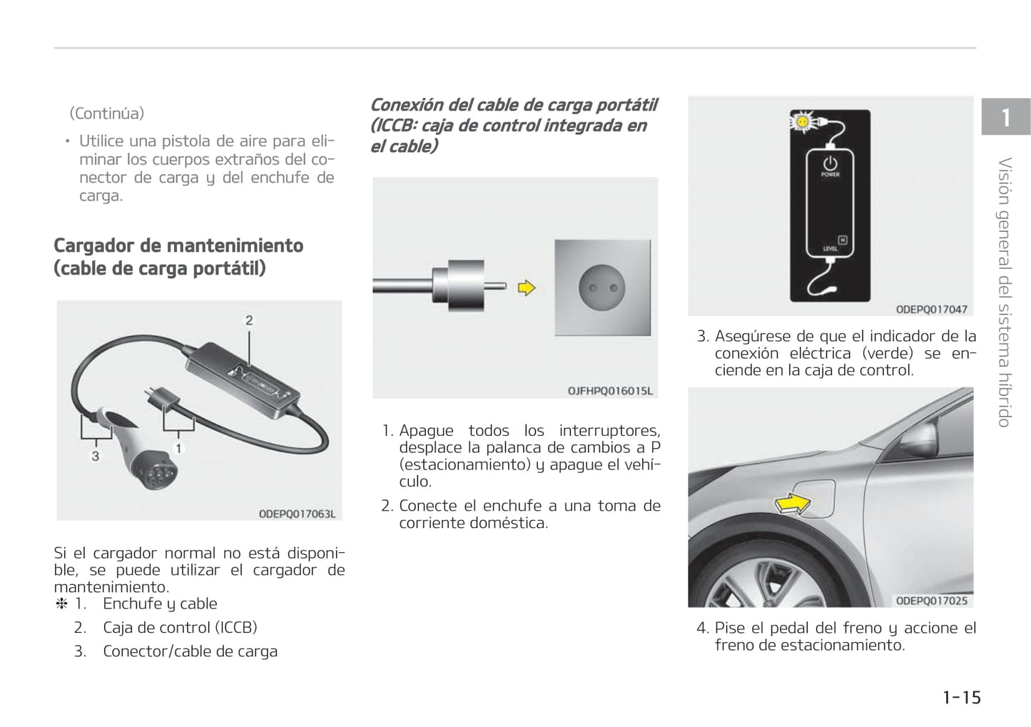 2016-2019 Kia Niro Manuel du propriétaire | Espagnol