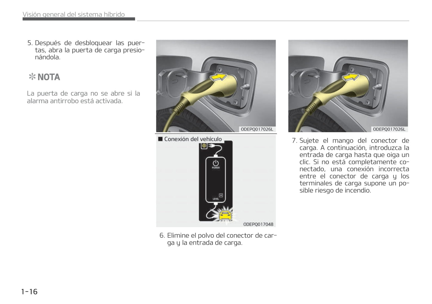 2016-2019 Kia Niro Manuel du propriétaire | Espagnol