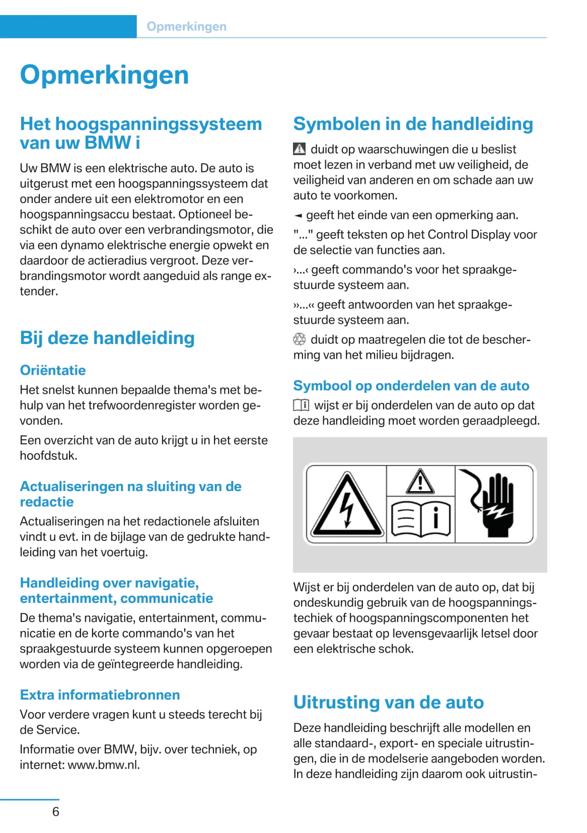 2013-2014 BMW i3 Gebruikershandleiding | Nederlands