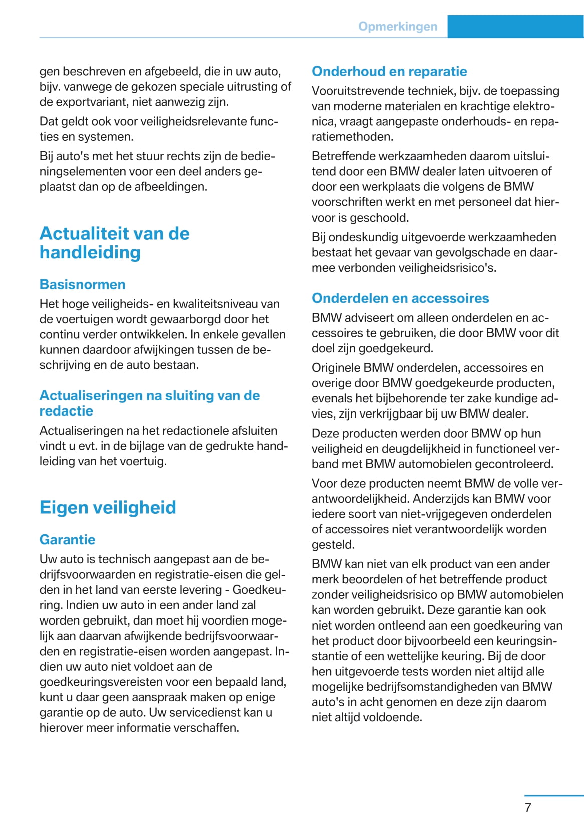2013-2014 BMW i3 Gebruikershandleiding | Nederlands