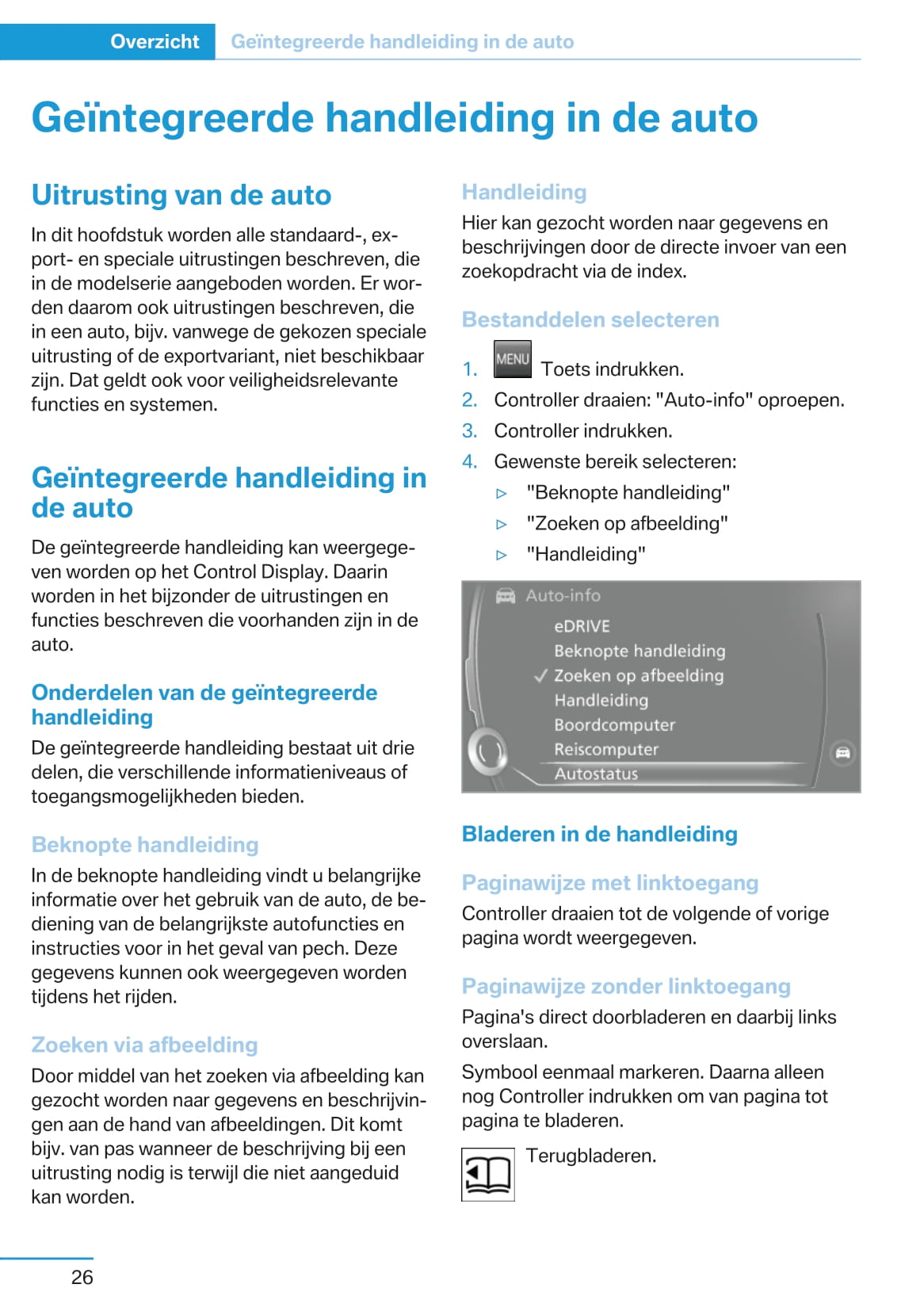 2013-2014 BMW i3 Gebruikershandleiding | Nederlands