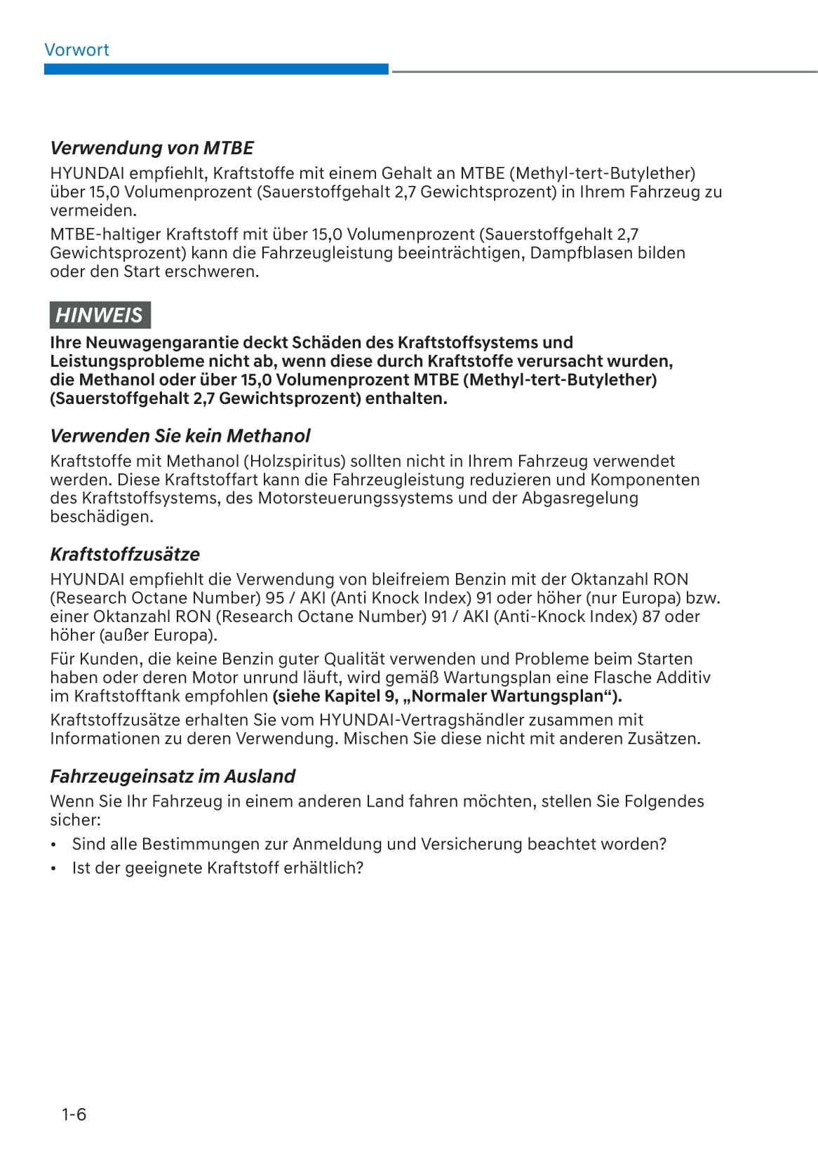 2021-2023 Hyundai Tucson Manuel du propriétaire | Allemand