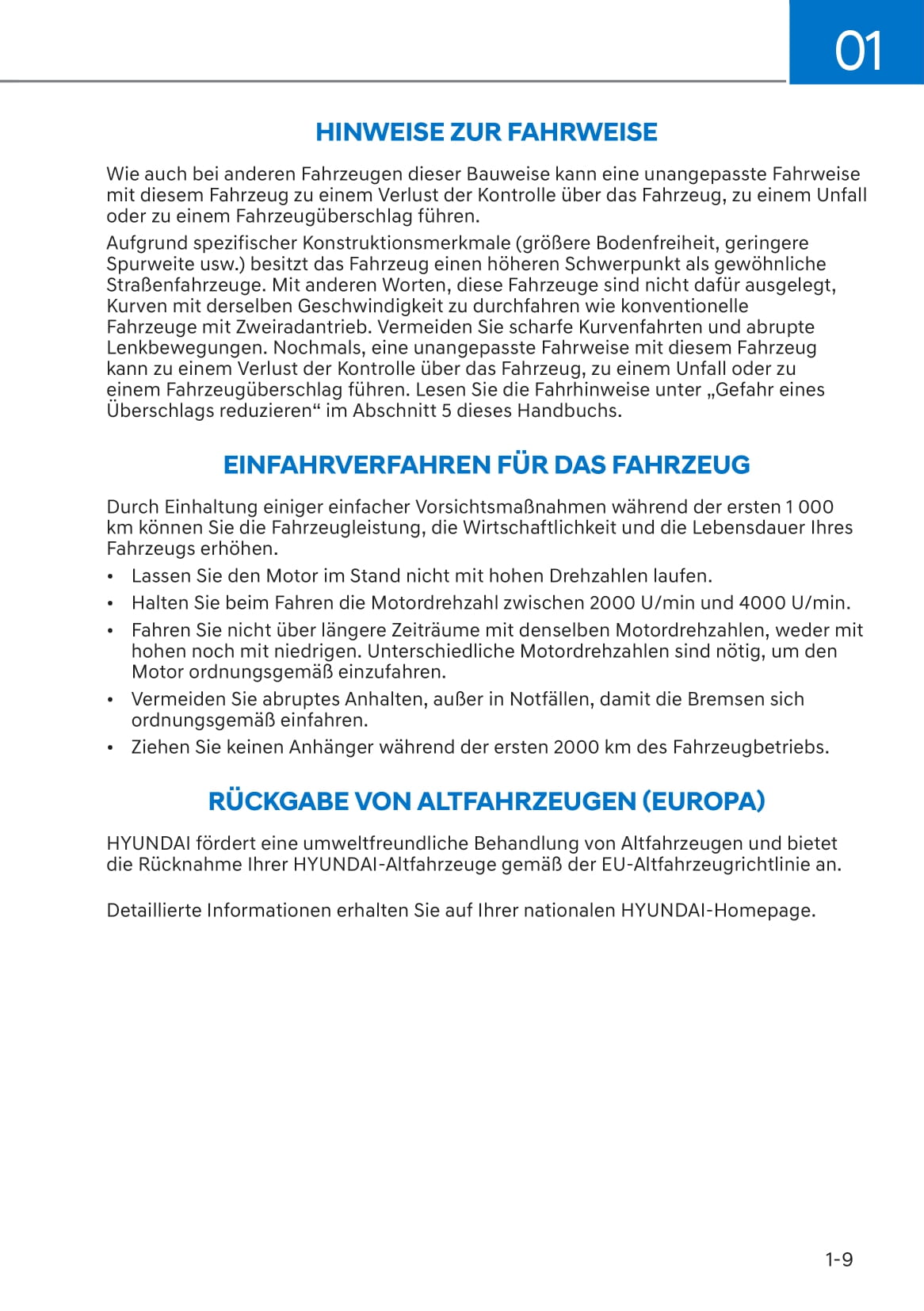2021-2023 Hyundai Tucson Manuel du propriétaire | Allemand