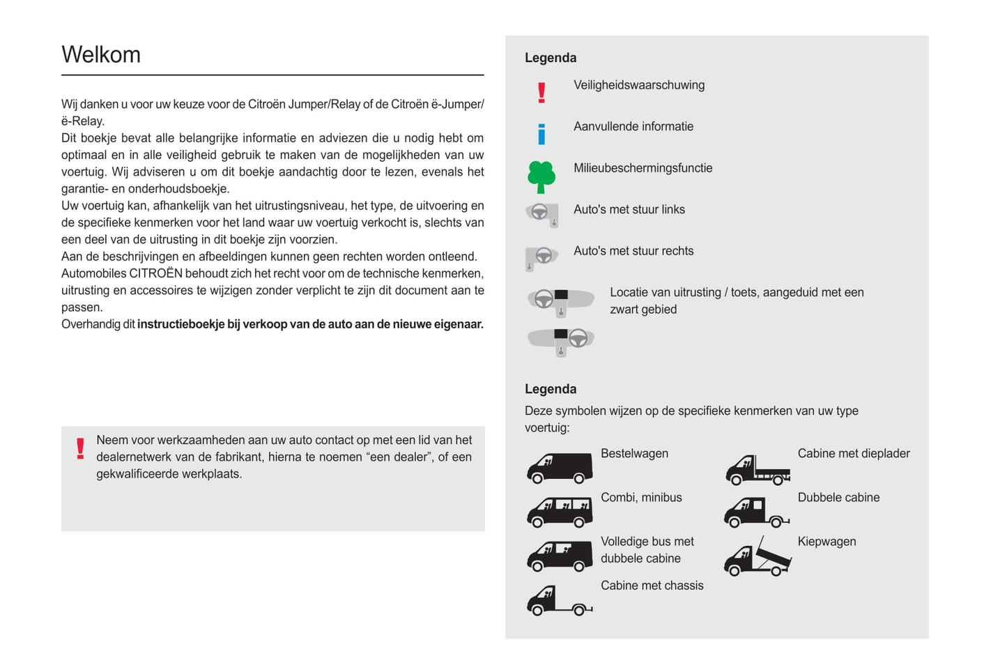 2021-2024 Citroën Jumper/Relay Gebruikershandleiding | Nederlands