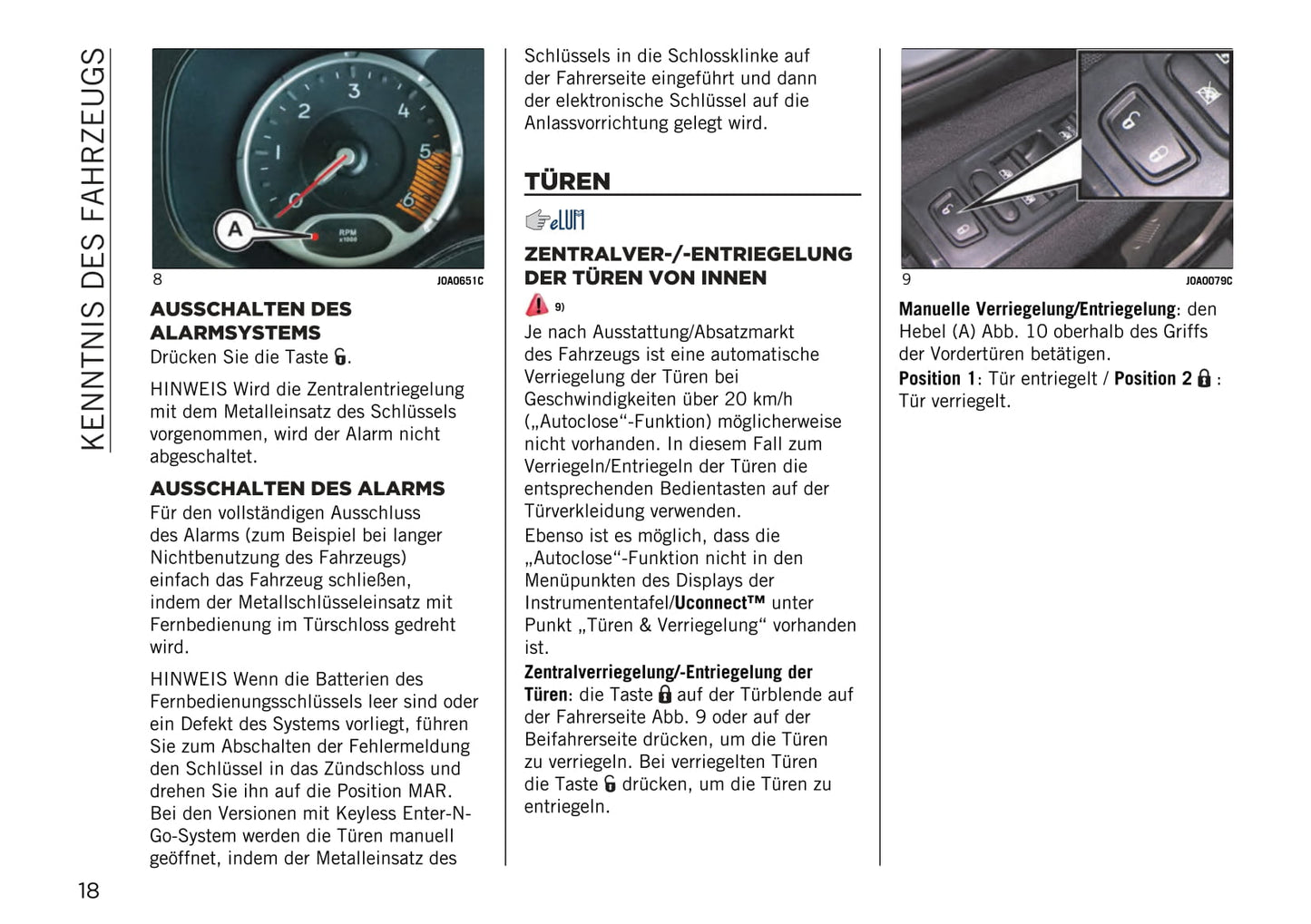 2020-2021 Jeep Renegade Gebruikershandleiding | Duits