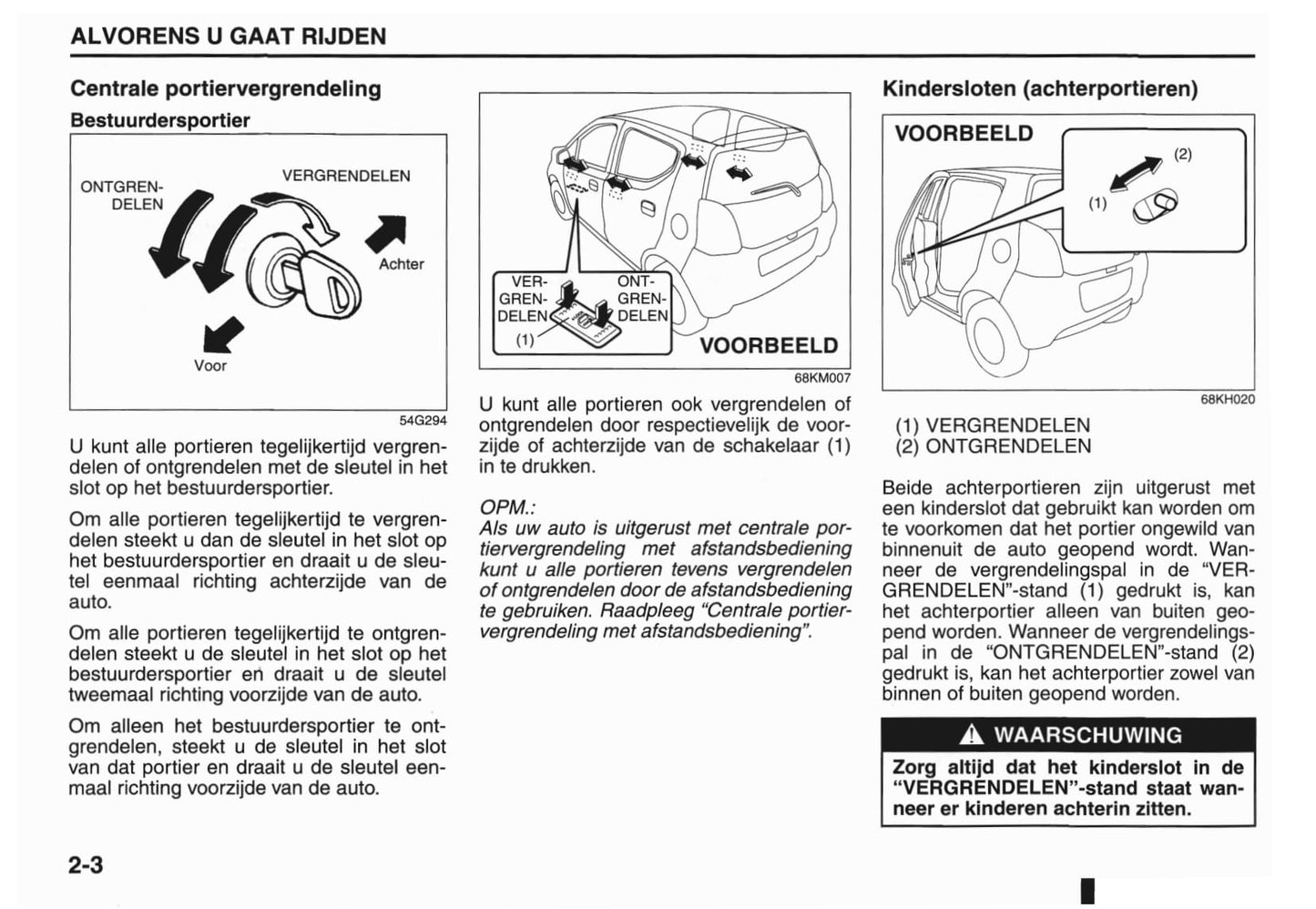 2009-2014 Nissan Pixo Manuel du propriétaire | Néerlandais